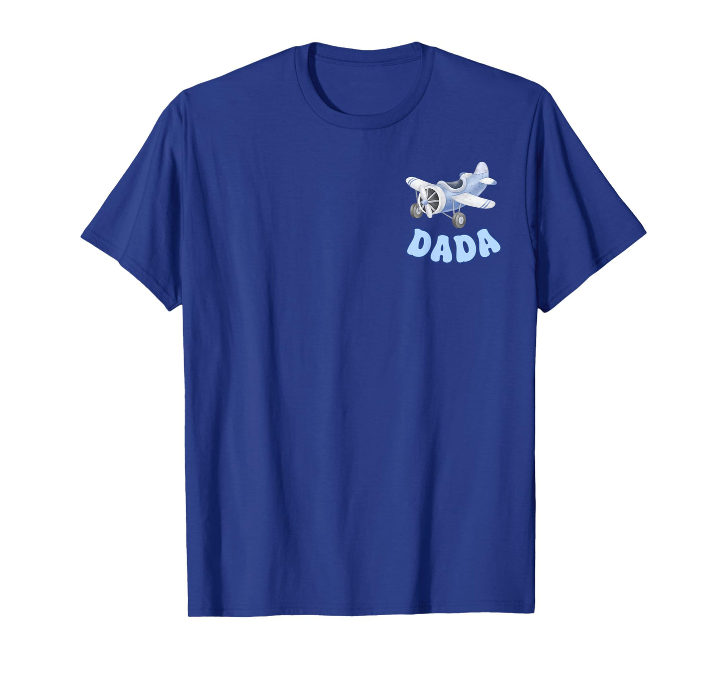 Dada of The First Birthday Boy Airplane Family Matching T-Shirt