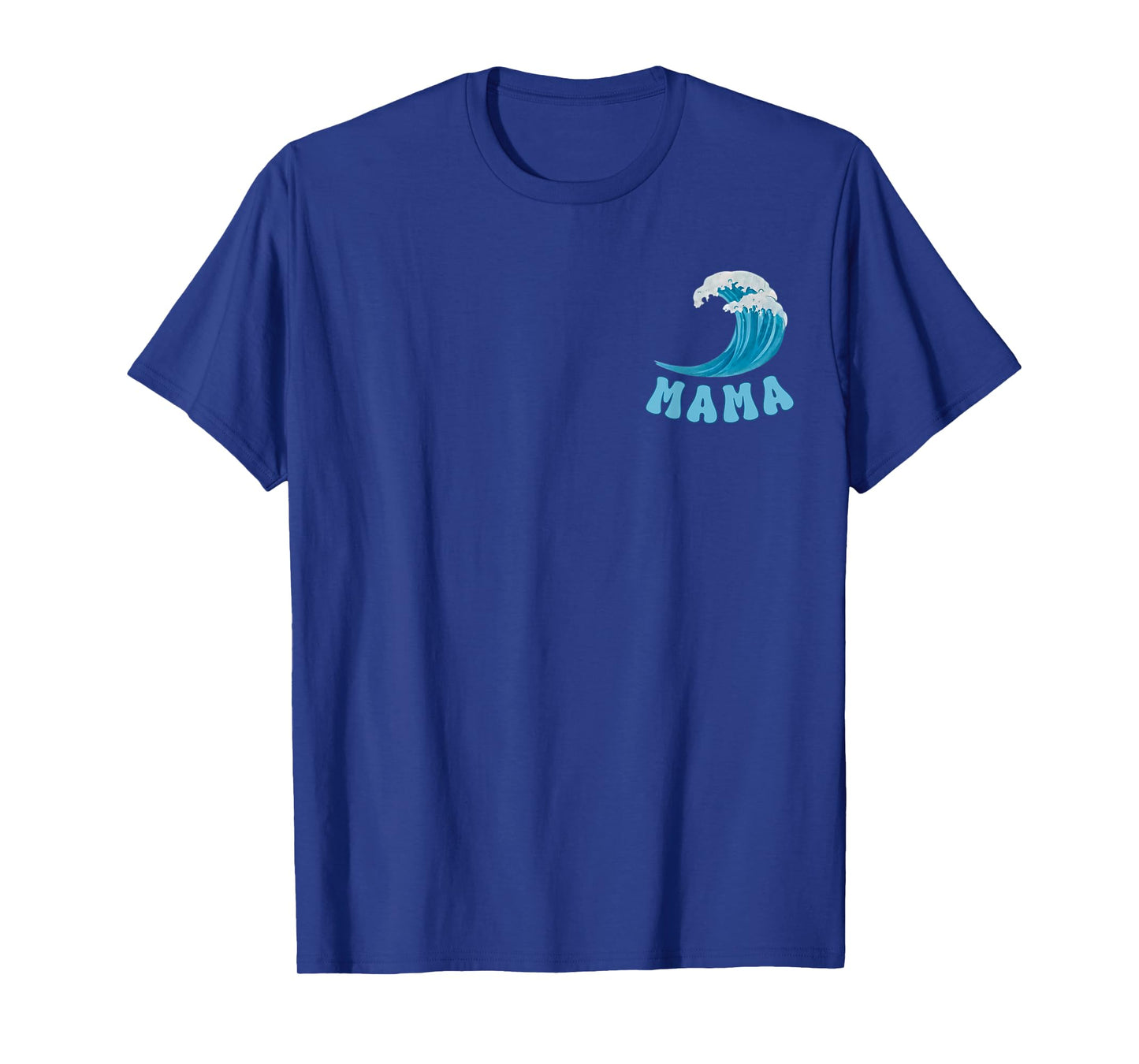 Mama Of The Big One Wave Surf 1st Birthday Boy Girl Family T-Shirt