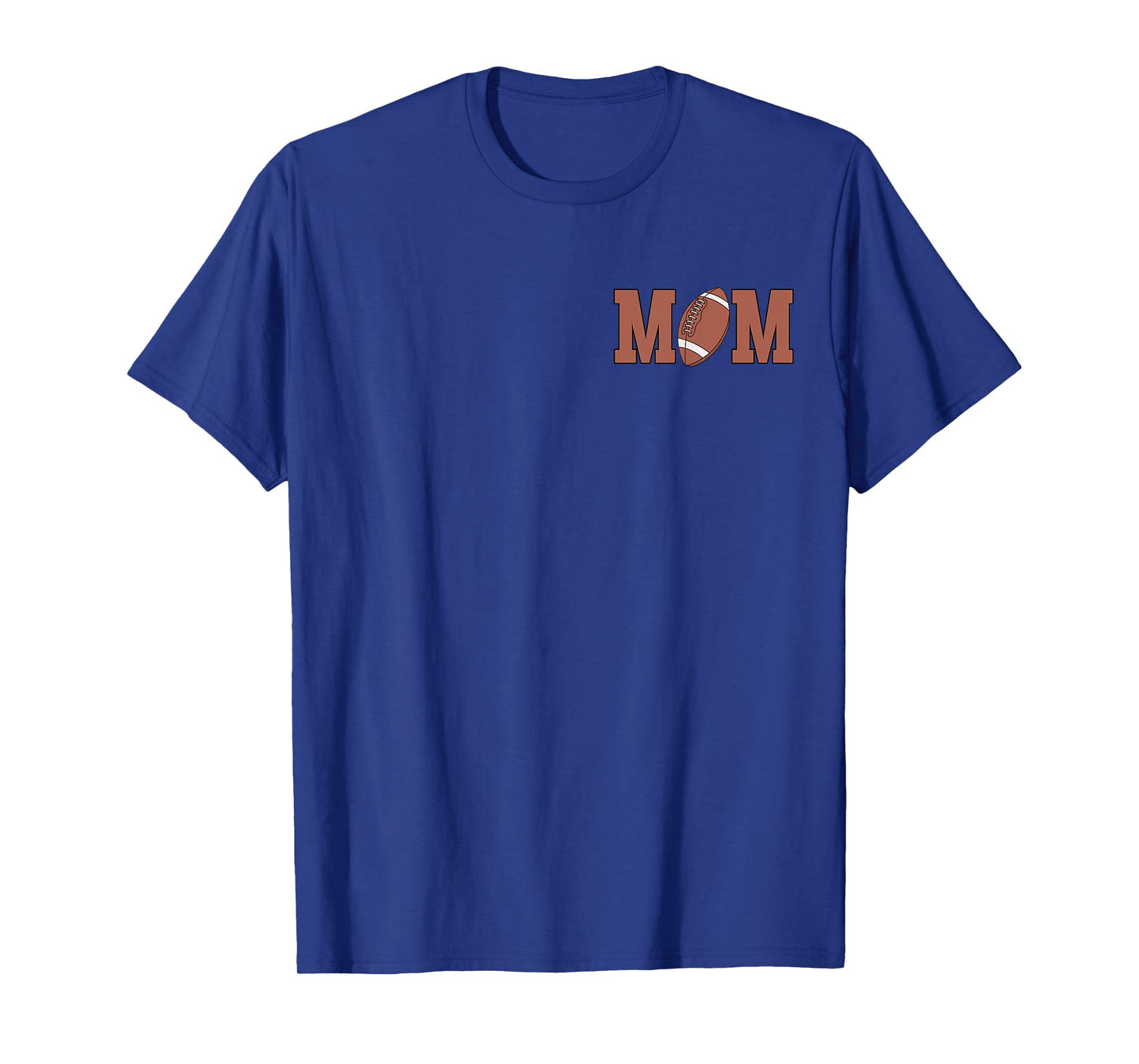 Mom of the 1 Year old Football 1st Year Down Birthday Party T-Shirt