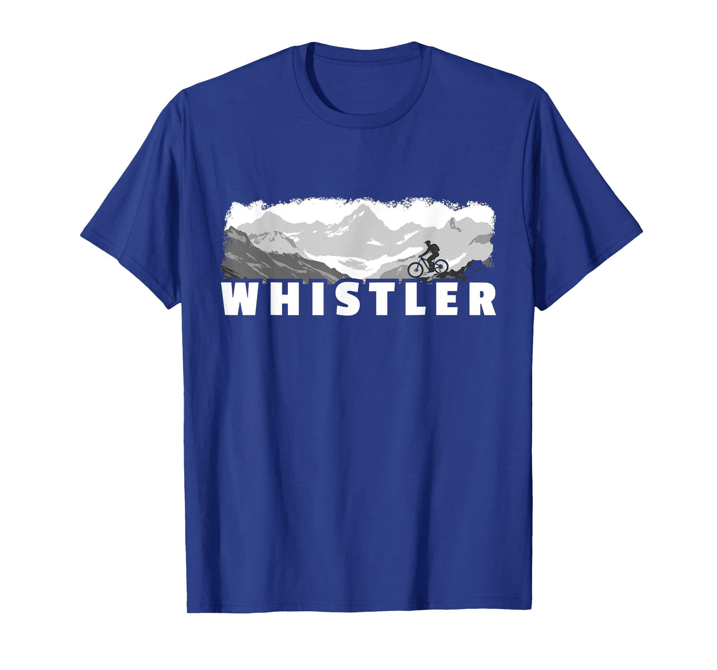 Whistler British Columbia Canada Mountain Biking MTB Cycling T-Shirt