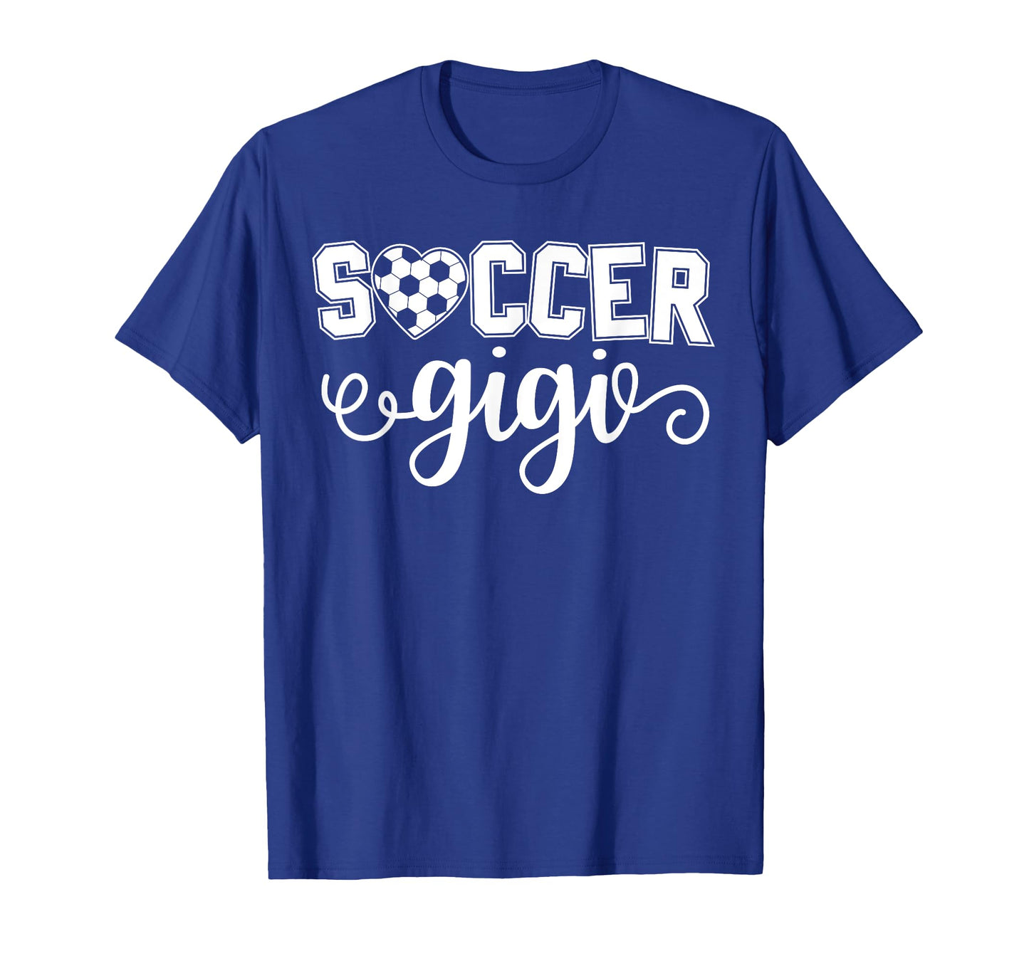 Soccer Gigi Grandma Sport Lover Birthday Mother's Day T-Shirt