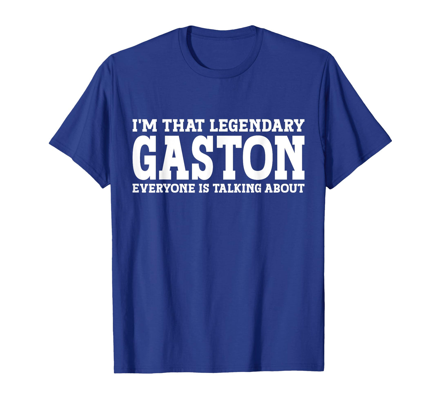 Gaston Surname Funny Team Family Last Name Gaston T-Shirt