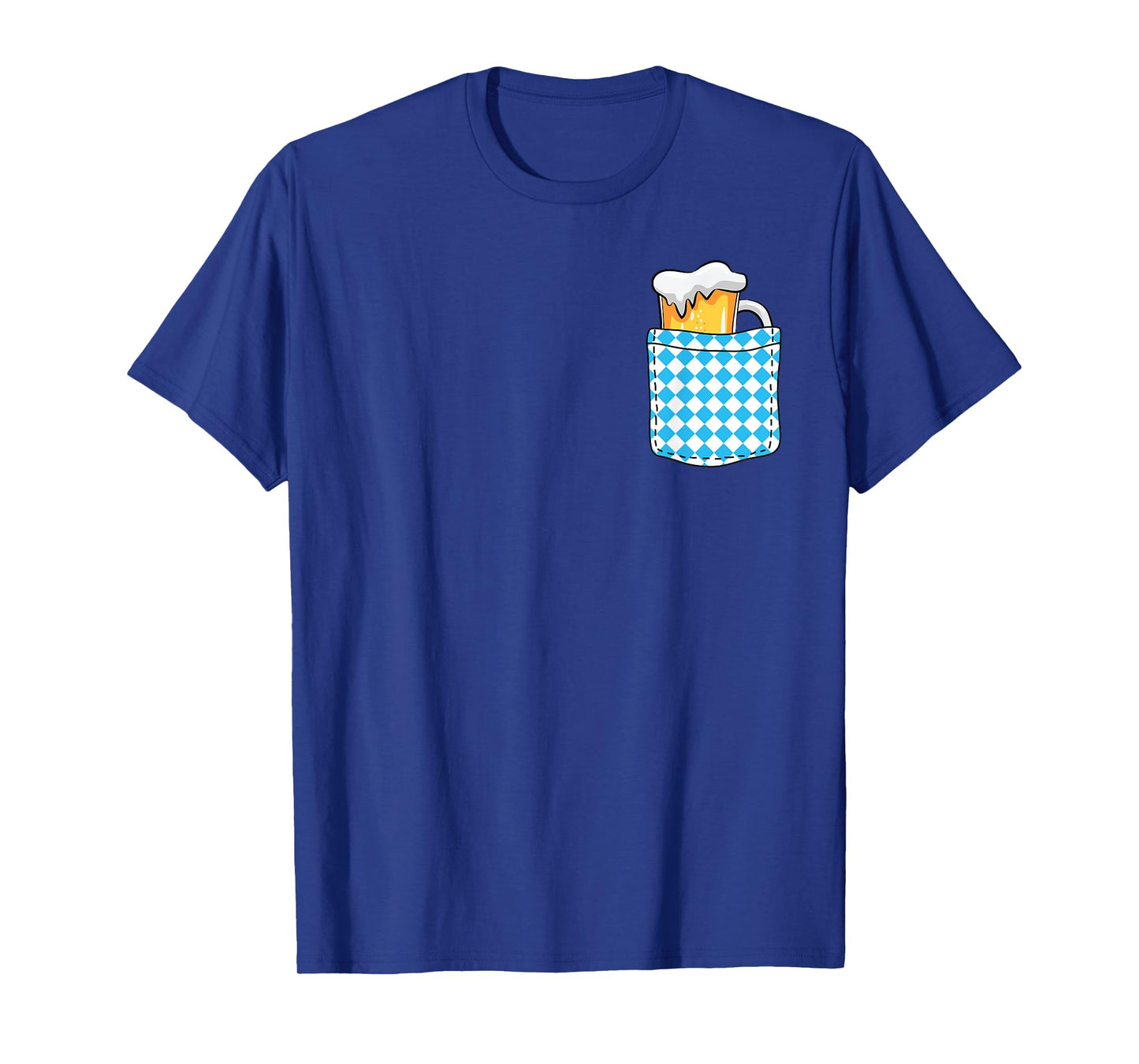 Bavarian Pocket Oktoberfest Funny German Festival Bavaria T-Shirt