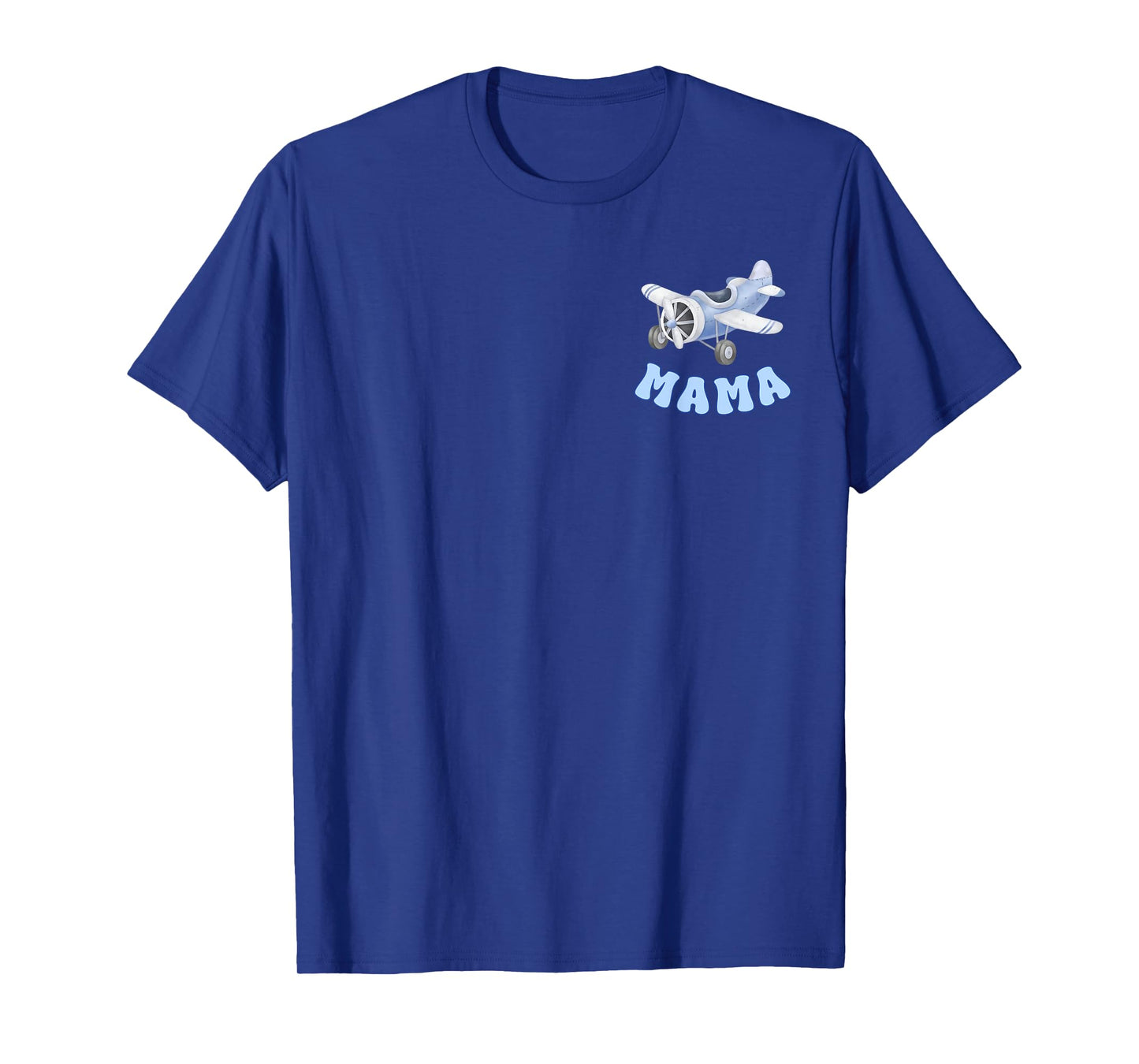 Mama of The Frist Birthday Boy Airplane Family Matching T-Shirt