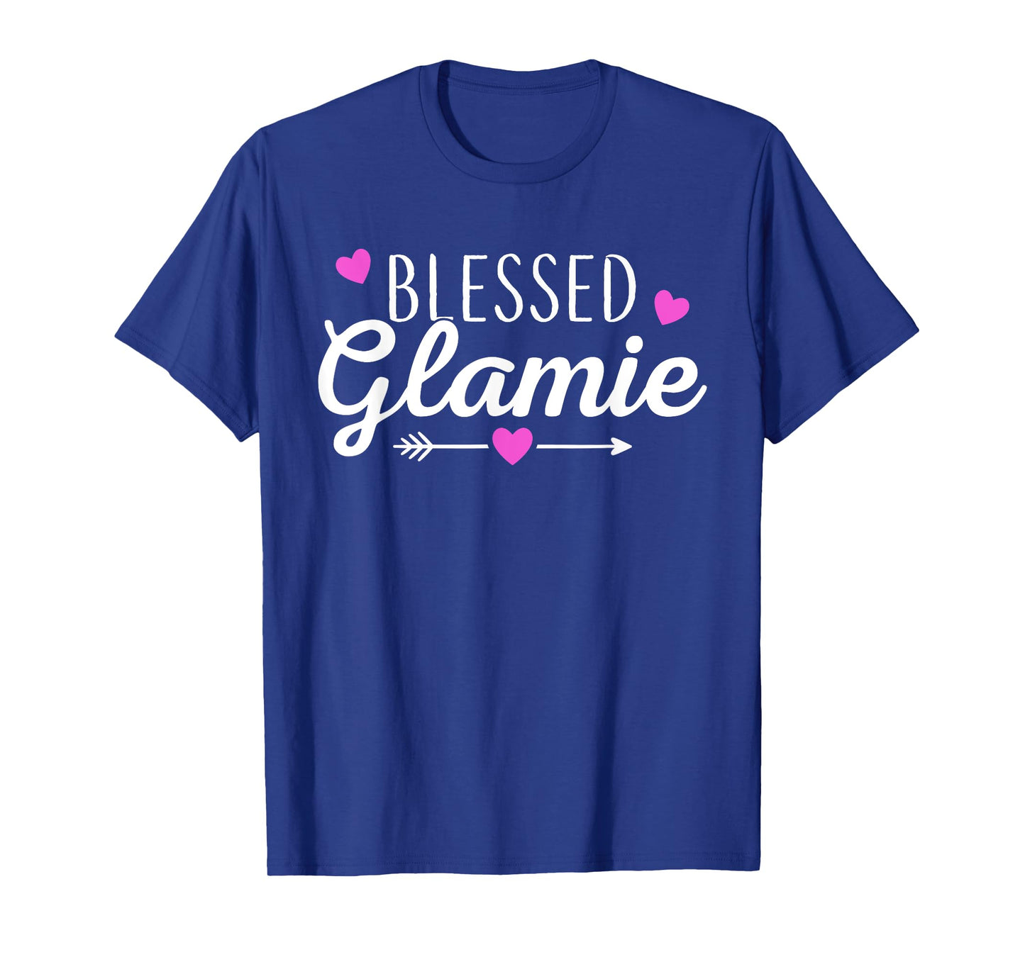 Blessed Glamie Grandma Shirt Grandmother Womens Mothers Day T-Shirt