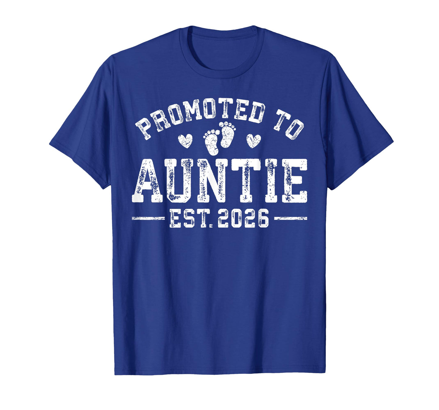 Promoted to Auntie Est 2026 Auntie to Be 1St Time Aunt T-Shirt