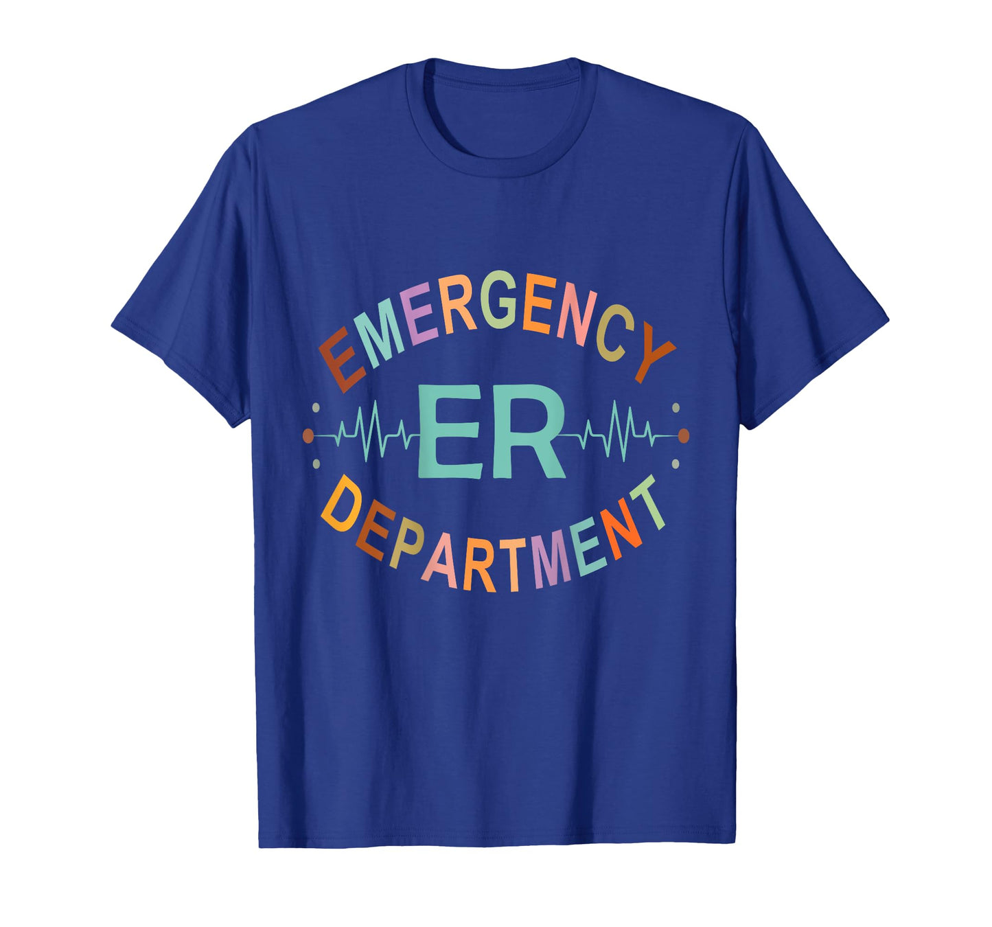 Emergency Department Emergency Room Nurse ER Nurse Back Of T-Shirt