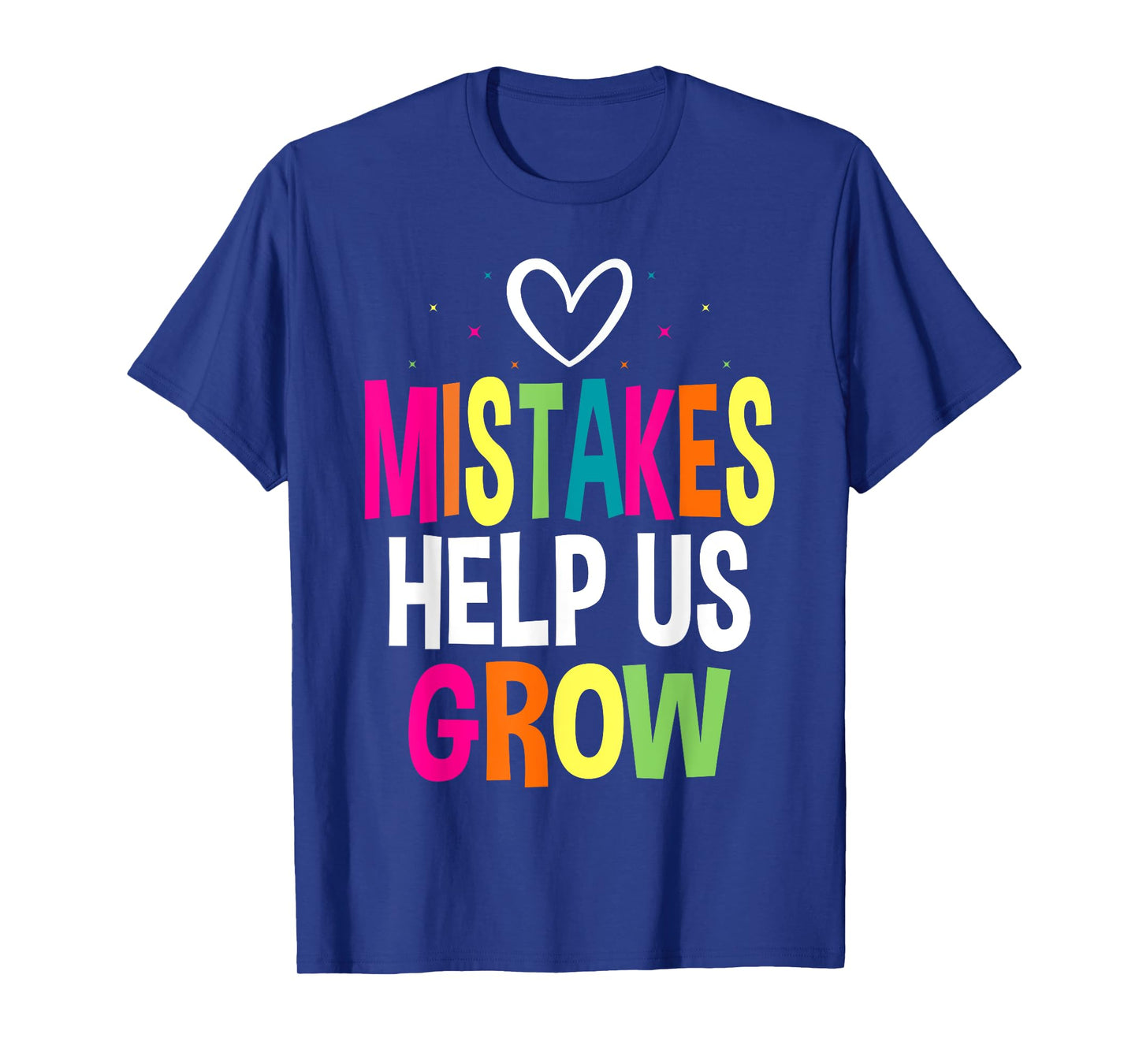 Growth Mindset Positive Back to School Teacher Student T-Shirt