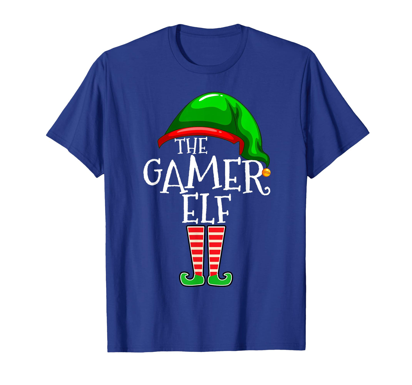 Gamer Elf Family Matching Group Christmas Video Game T-Shirt