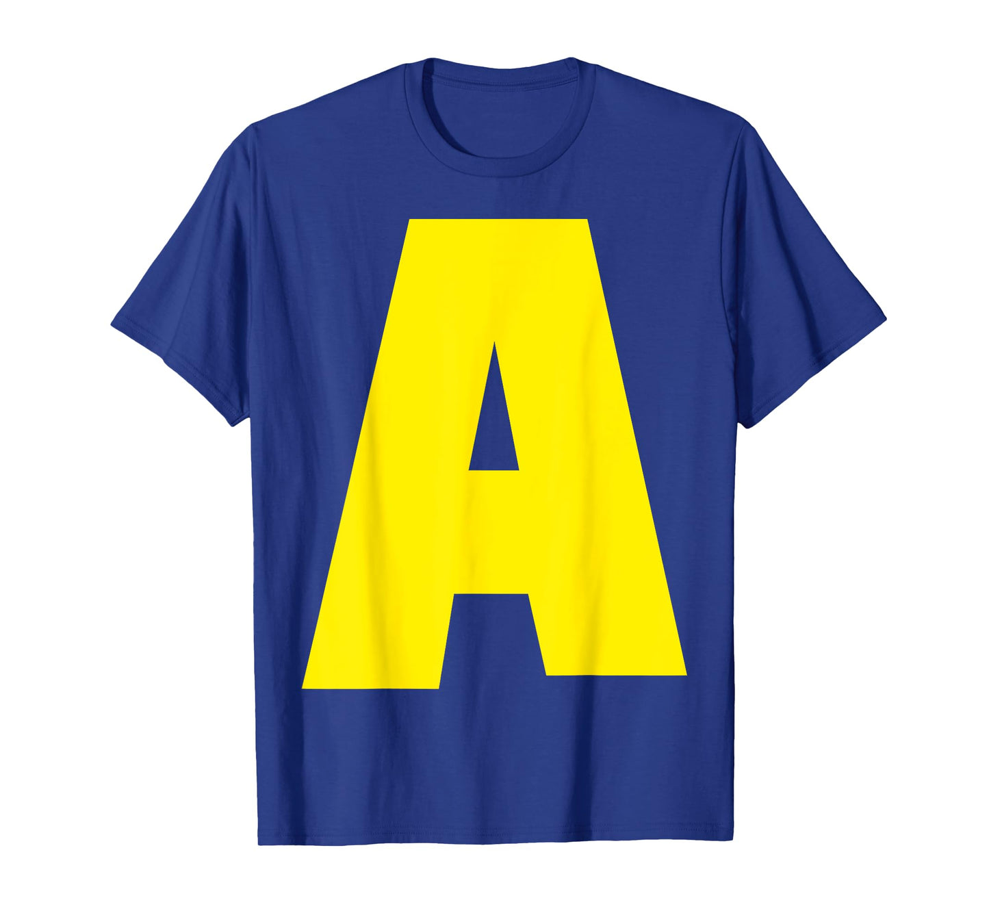 "A" Letter Chipmunk Group Matching Funny Halloween Letter A T-Shirt