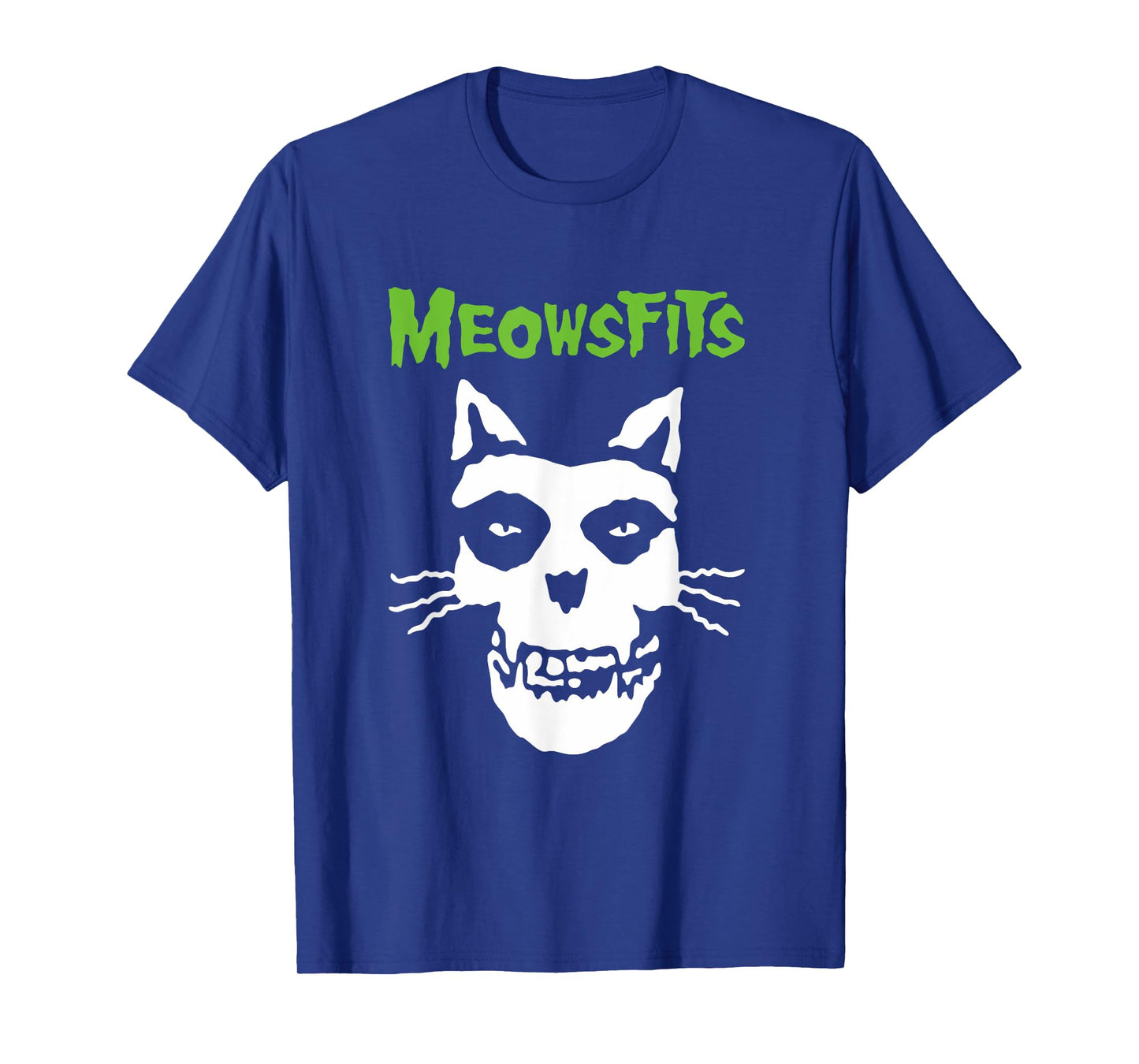 Meowsfits Cats Kittens Meow Funny Parody Band for Cat Lover Men Women Girls Kids T-Shirt