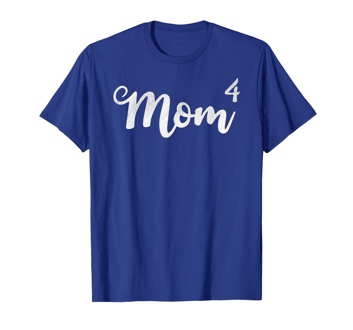 Womens Mom4 Mom Of 4 Mother Of Four Kids Mama Gifts Mothers T-Shirt
