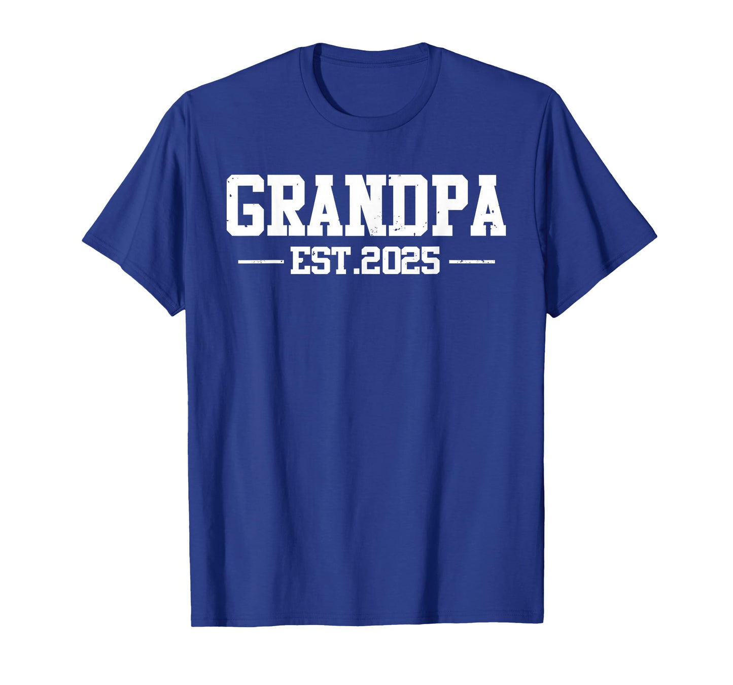 Grandpa Est. 2025 Father's Day Funny Pregnancy Announcement T-Shirt