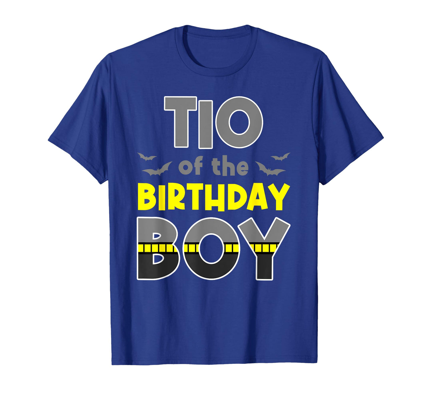Tio Of The Birthday Boy Bat Family Party Theme Boys Gift T-Shirt