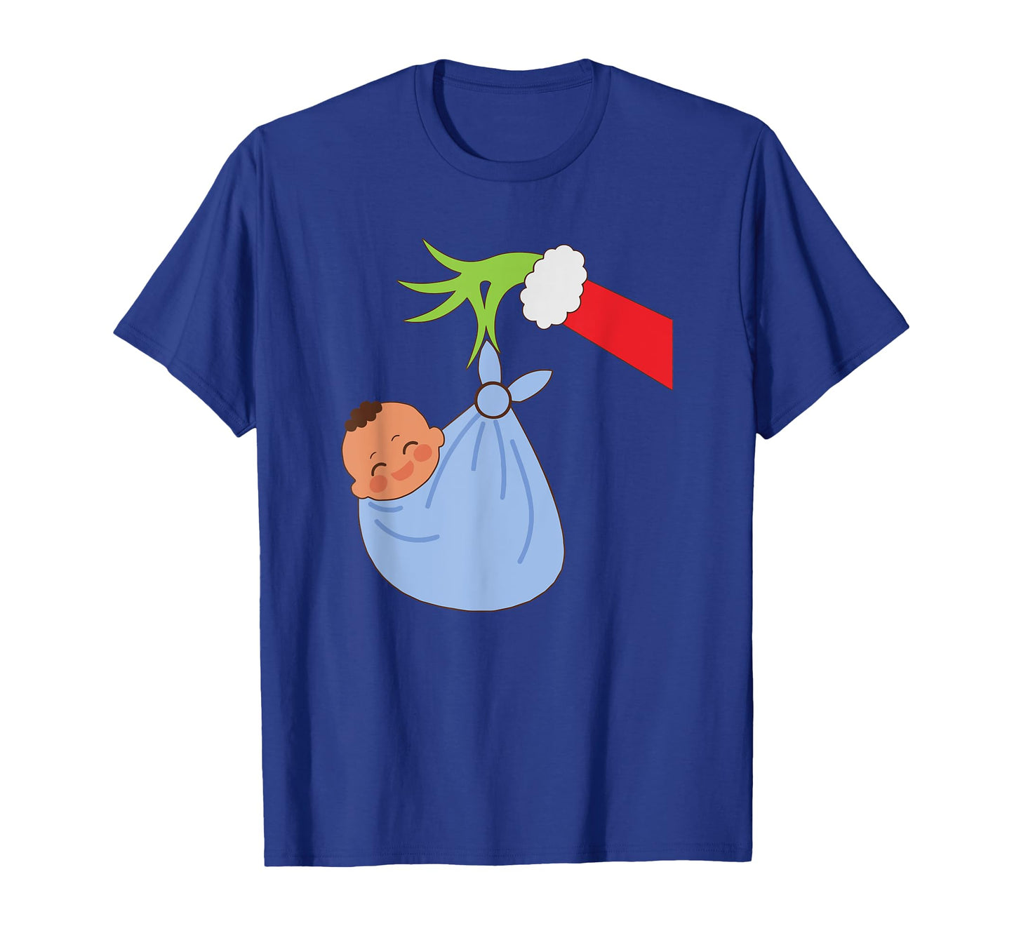 NICU Labor Delivery Nurse Santa Christmas Xmas Pajamas Funny T-Shirt