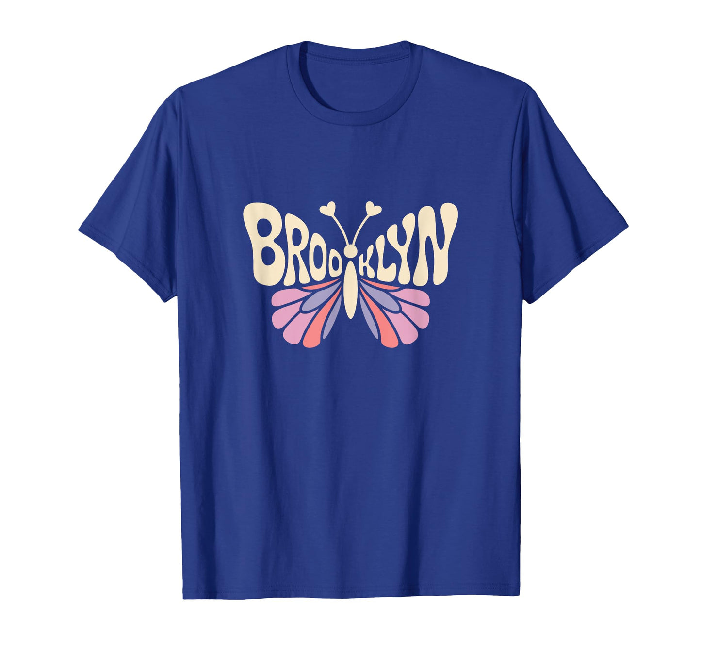 Brooklyn Butterfly - Personalized Cute Name Word Art T-Shirt