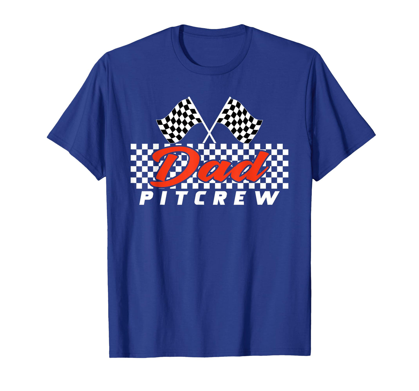 Race Car Birthday Party Racing Family Dad Pit Crew T-Shirt