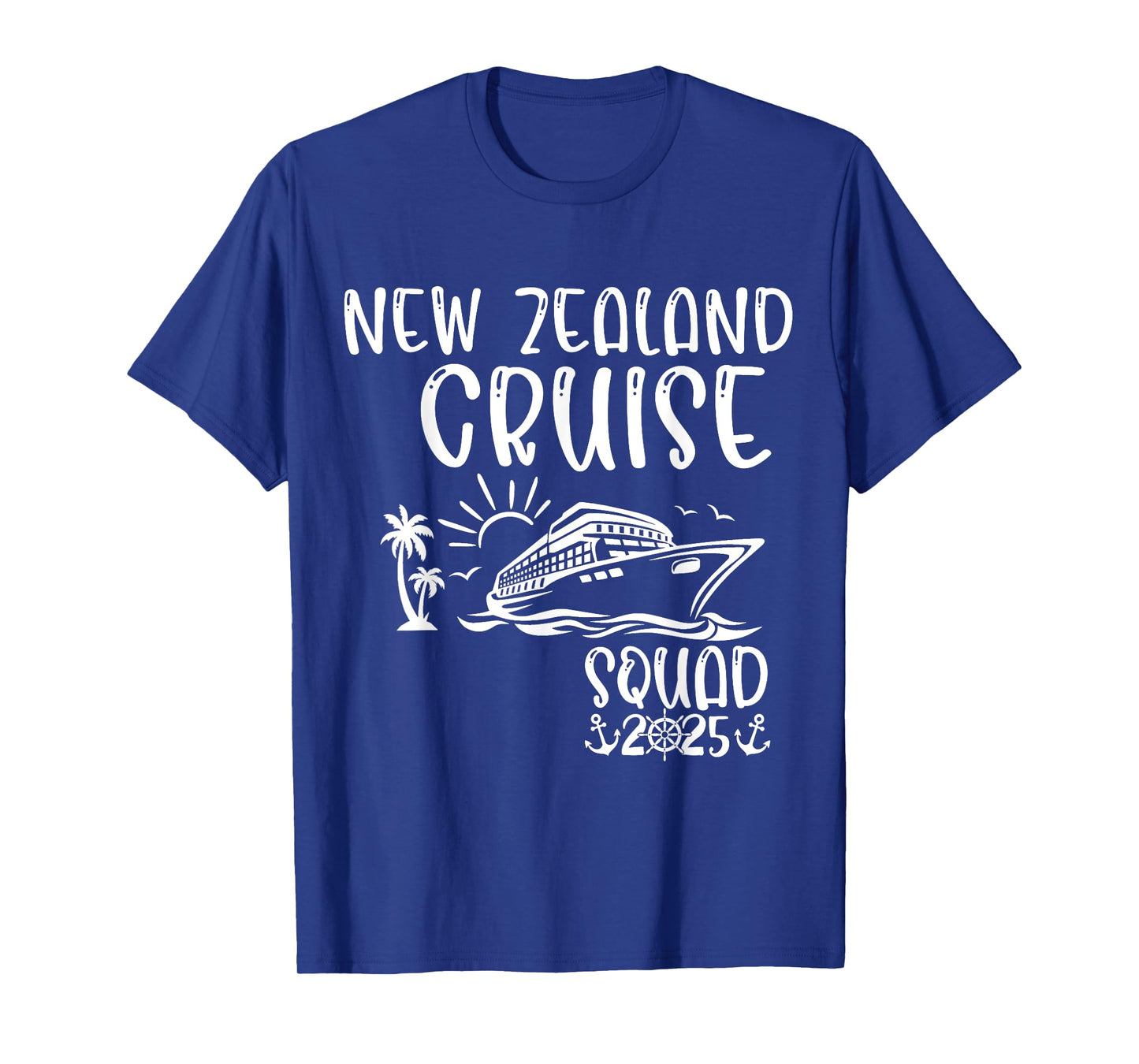 New Zealand Cruise Squad 2025 Holiday Trip Family Matching T-Shirt