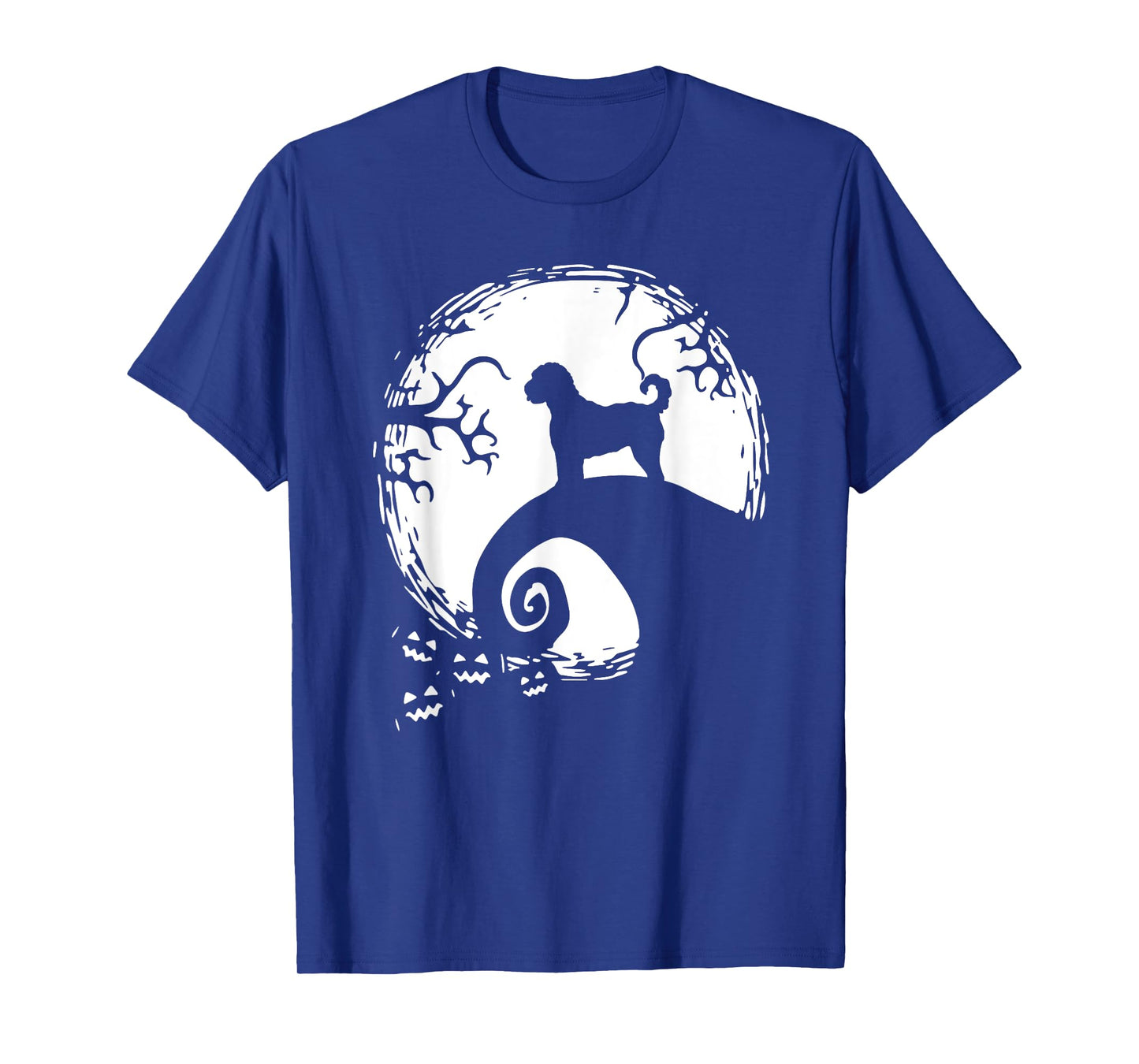 Labradoodle And Moon Halloween T-Shirt