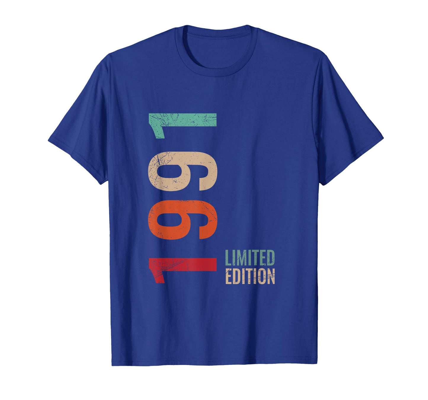 34th Birthday Husband Wife Son Daughter 34 Years Old 1991 T-Shirt