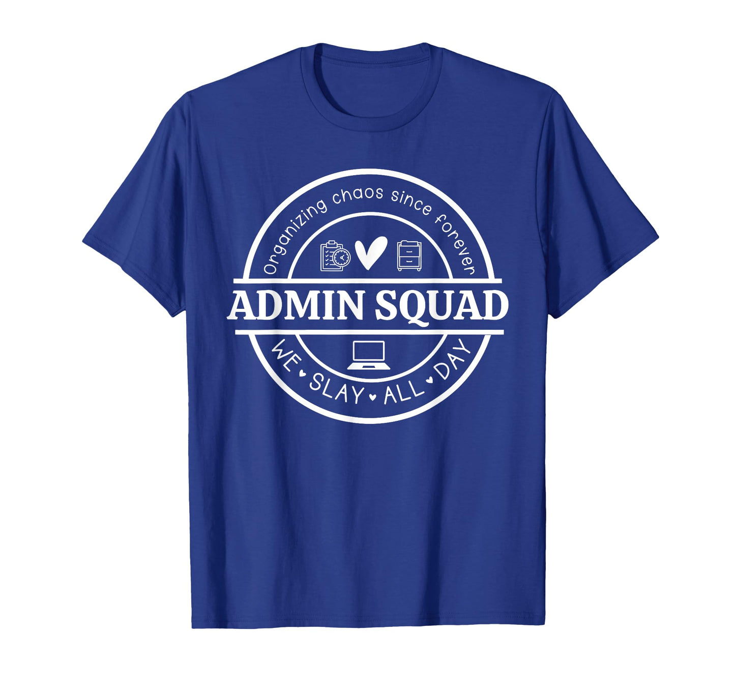 Admin Squad School Office Staff Back To School First Day T-Shirt