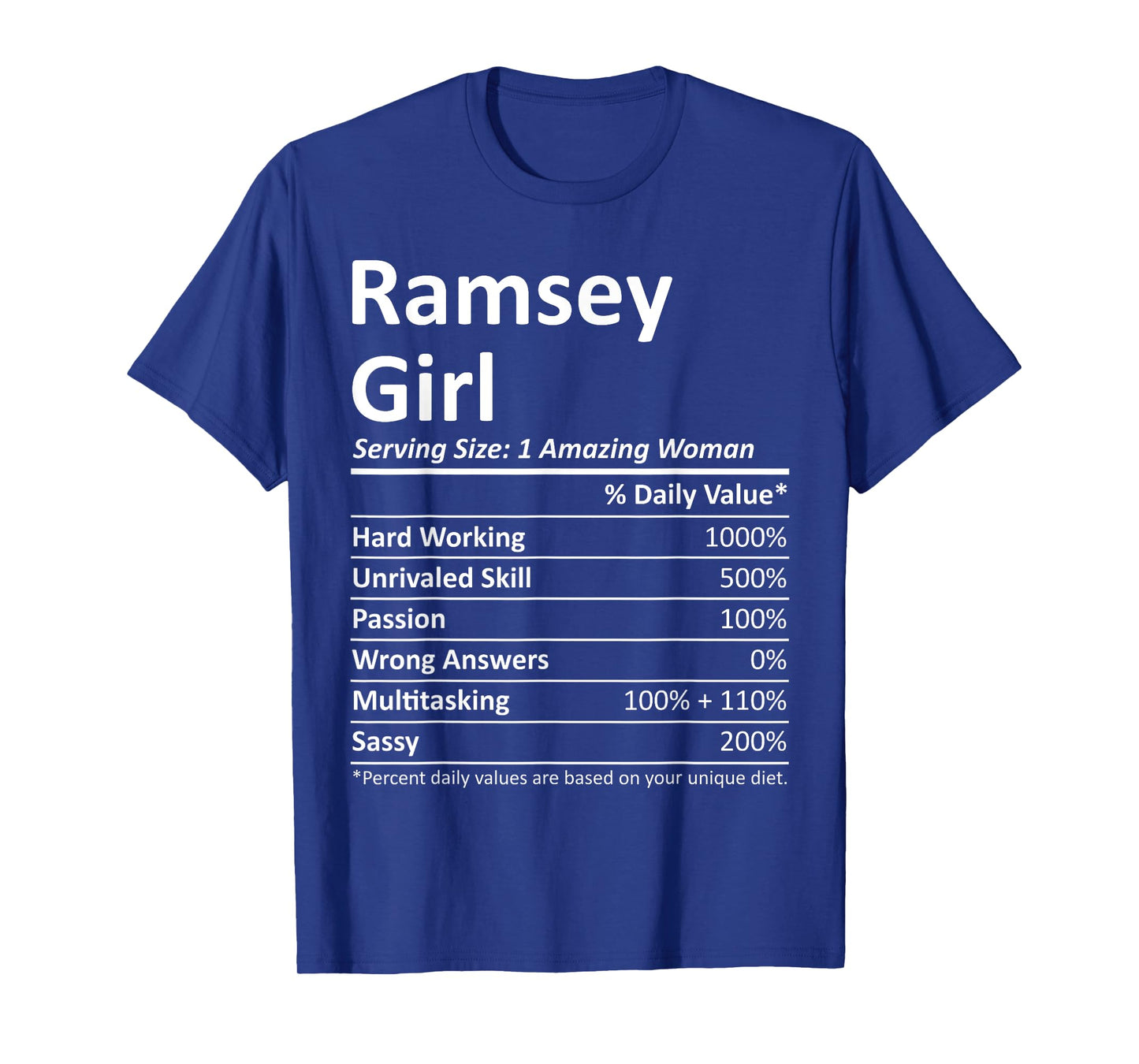 RAMSEY GIRL NJ NEW JERSEY Funny City Home Roots USA Gift T-Shirt