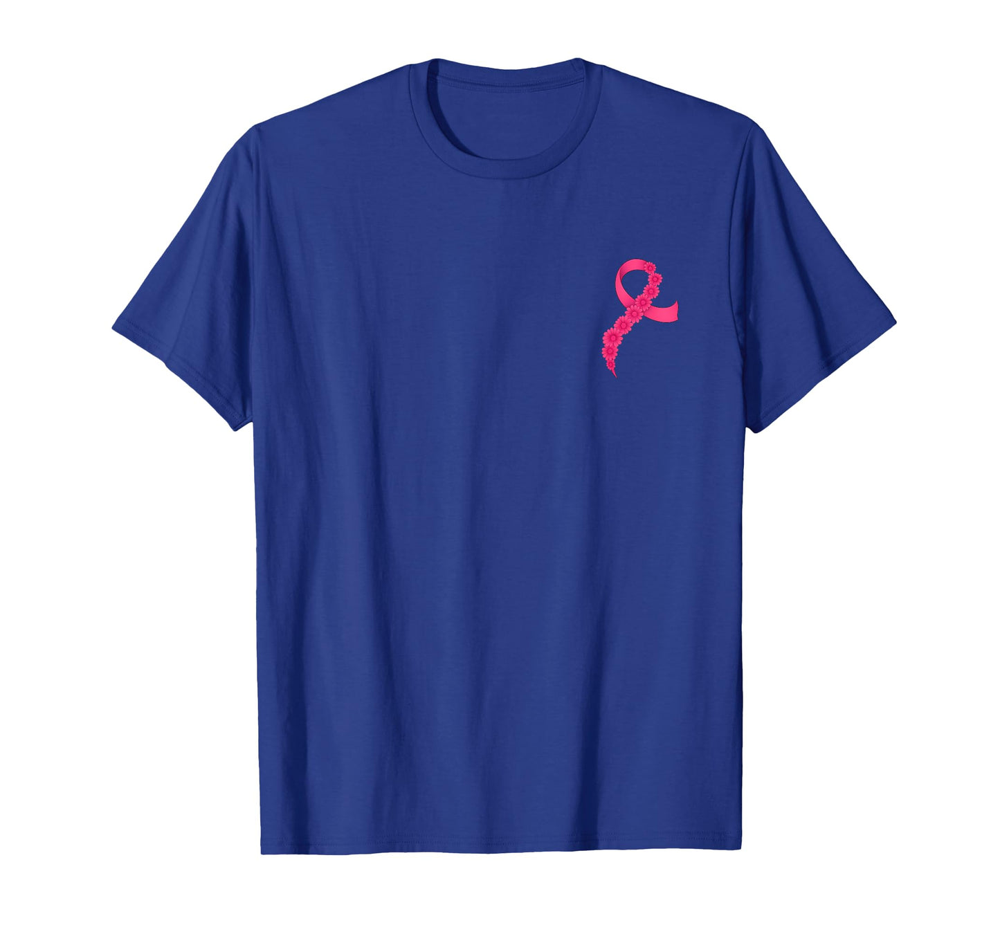 Pink Ribbon Supporter Men Women Breast Cancer Awareness T-Shirt