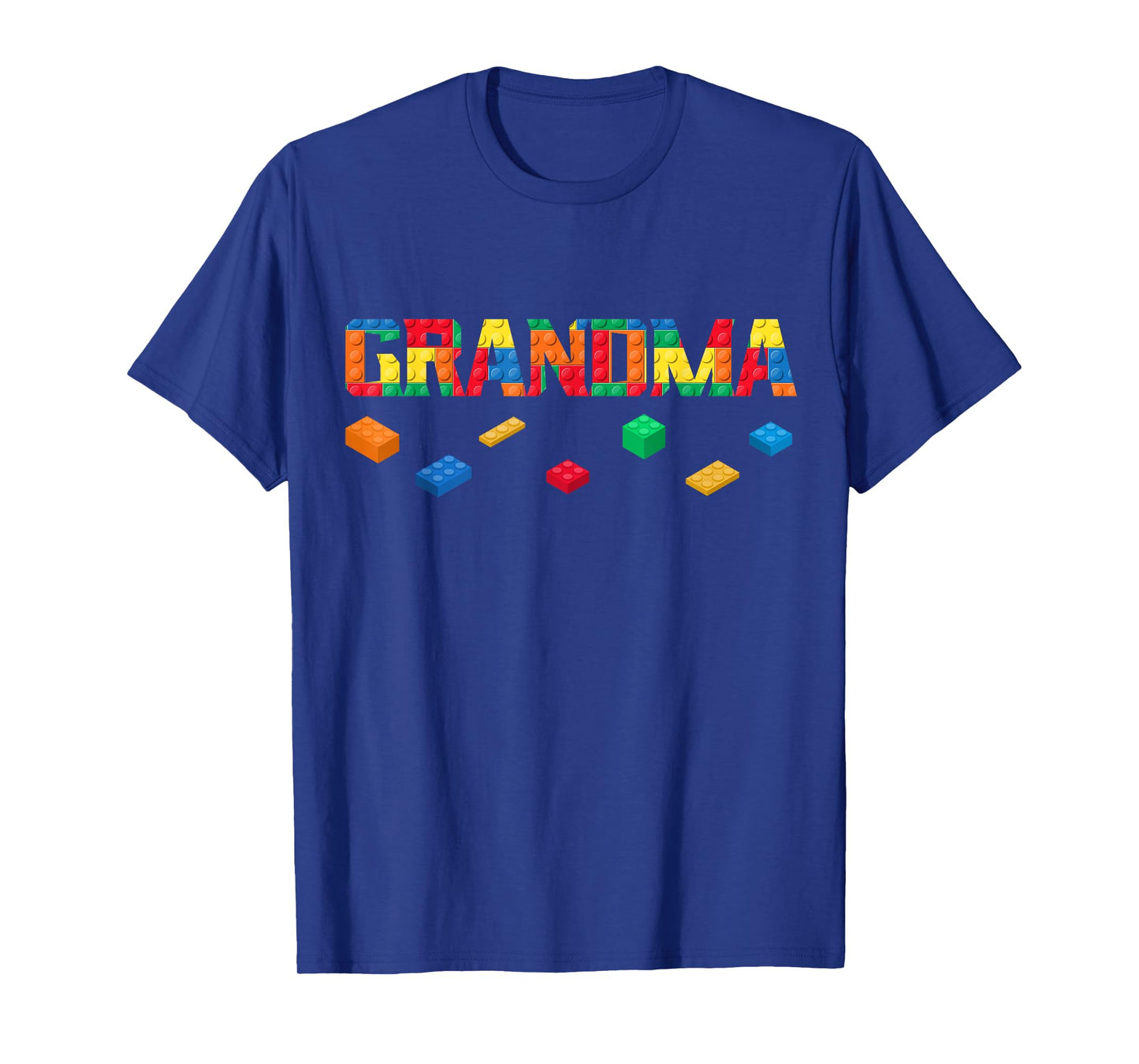 Master Builder Grandma Birthday Boy Building Bricks Blocks T-Shirt