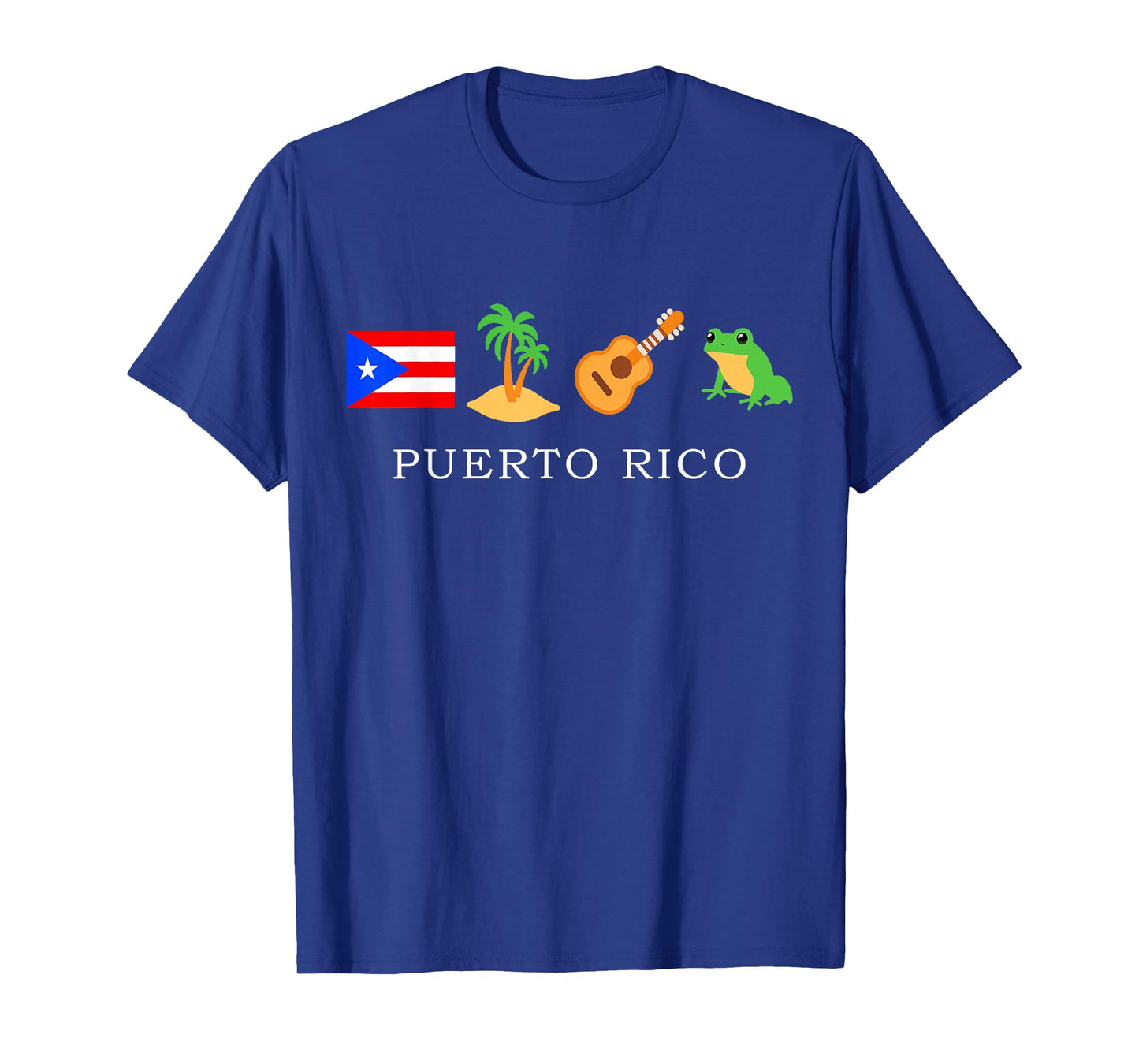 Puerto Rico Puerto Rican Flag Frog Boricua Hispanic Heritage T-Shirt