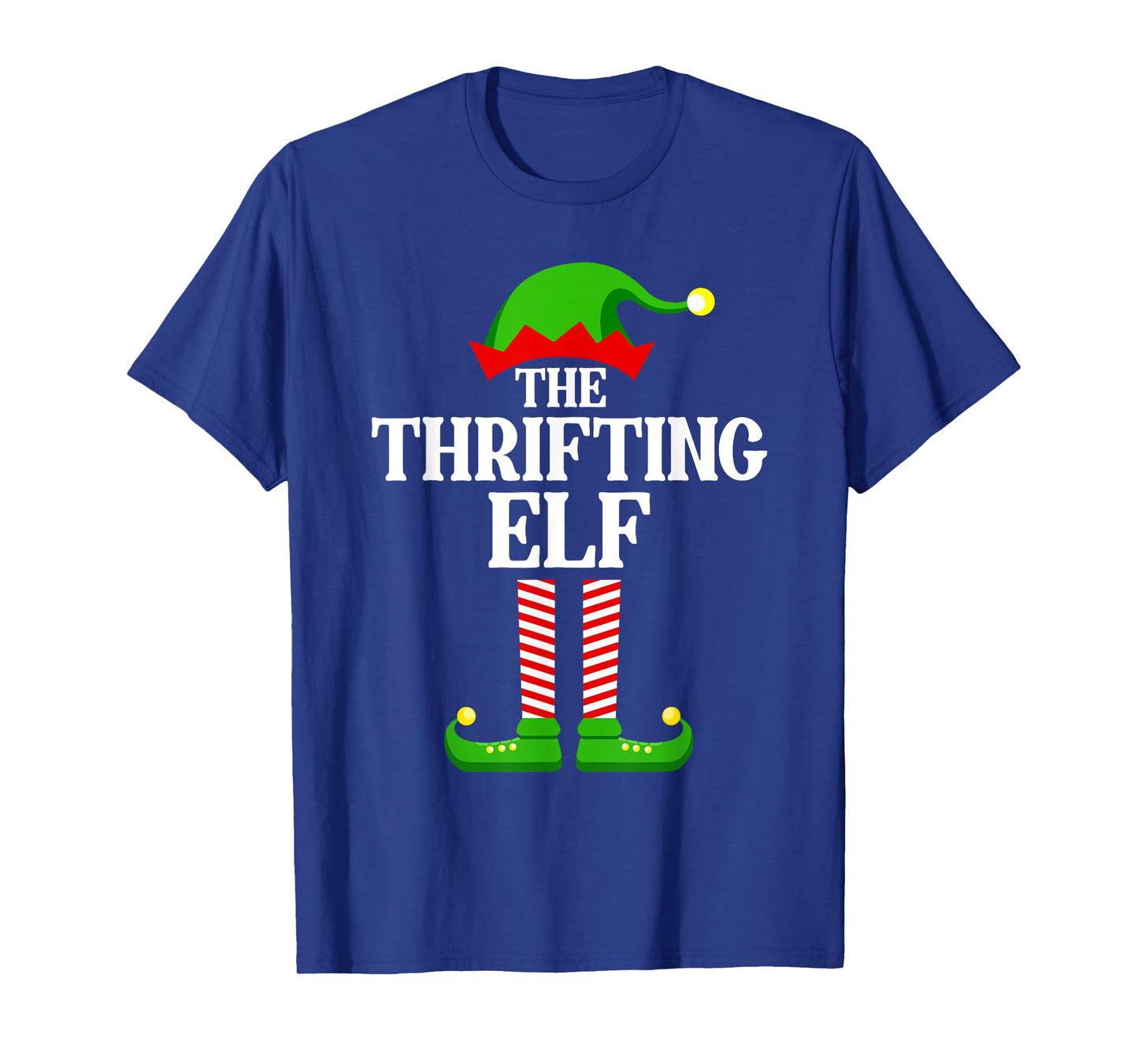Thrifting Elf Family Matching Group Funny Christmas T-Shirt