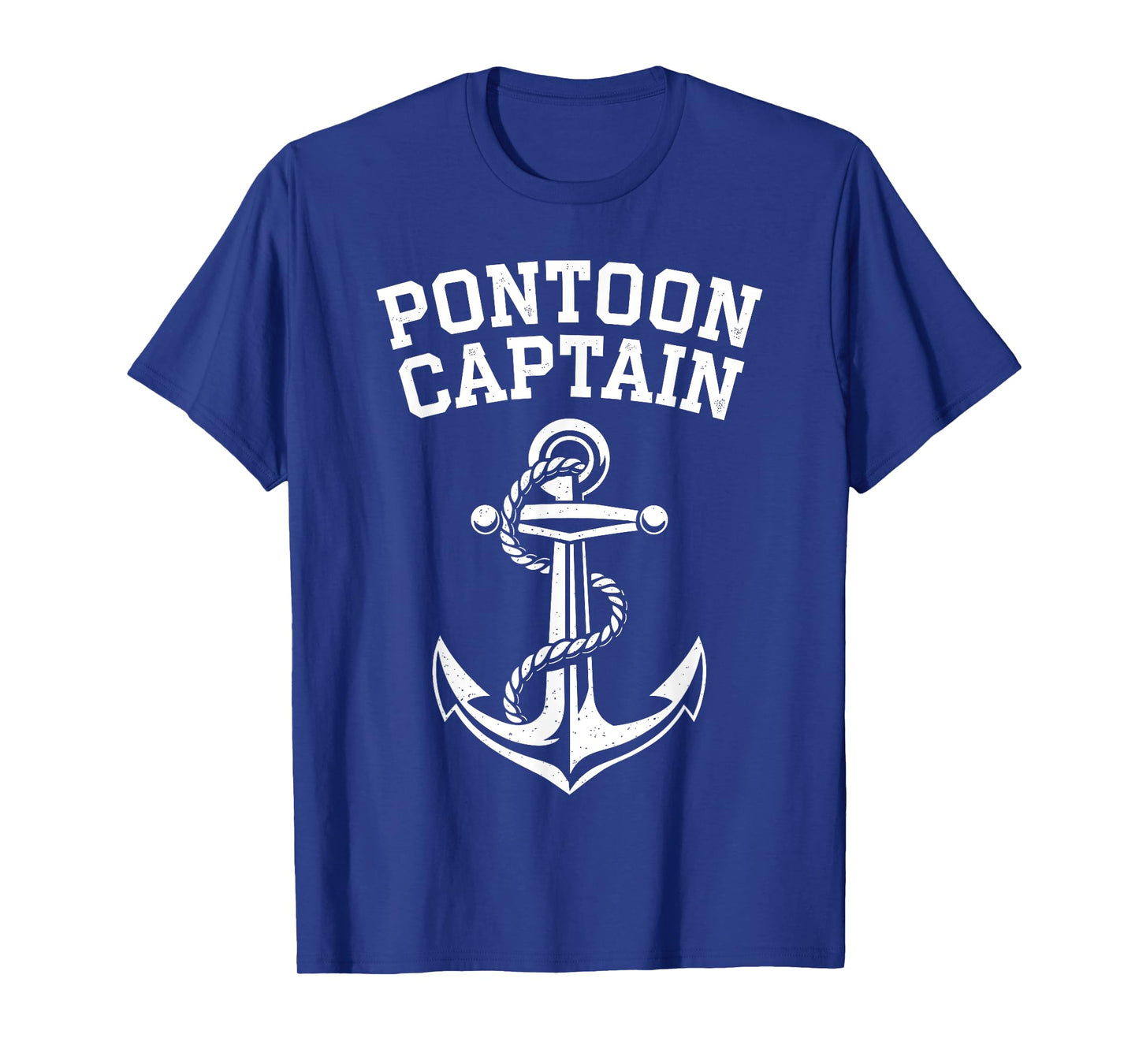 Funny Pontoon Boat Art For Men Women Pontoon Boat Captain T-Shirt