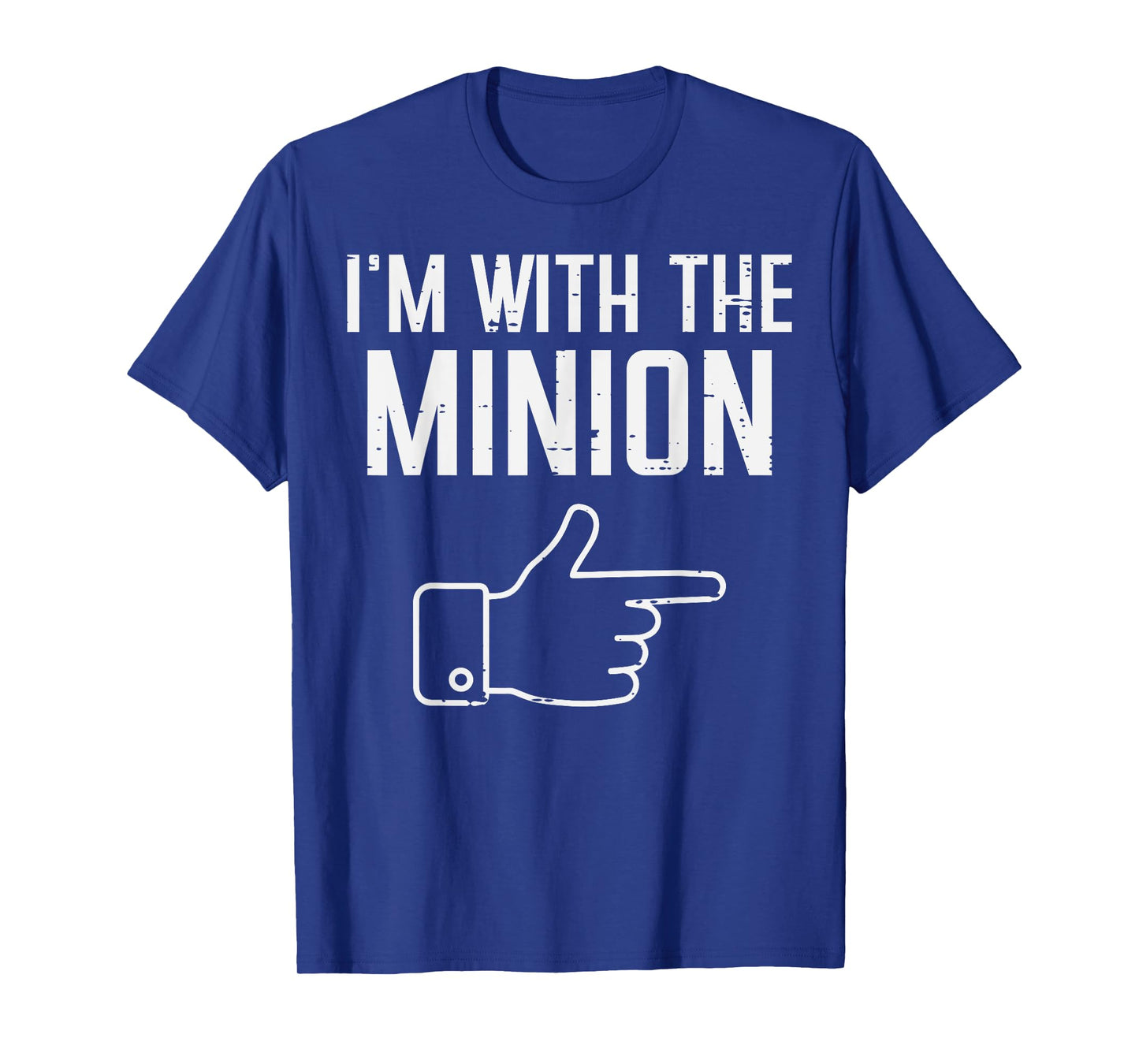 Halloween Im with Minion Funny Match Costume Women Men Kids T-Shirt