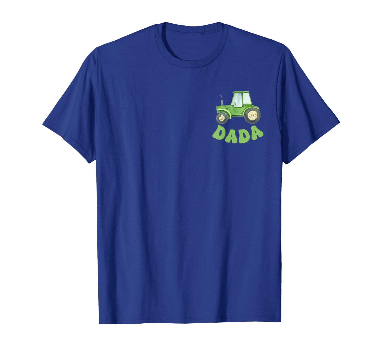 Dada of the Birthday Boy Tractors Farm Trucks Family Party T-Shirt