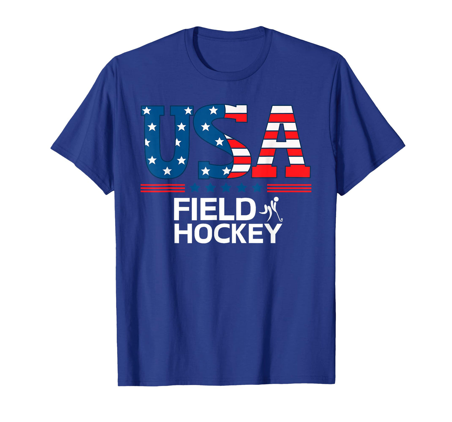 United States Flag Field Hockey USA Team Sport Field Hockey T-Shirt