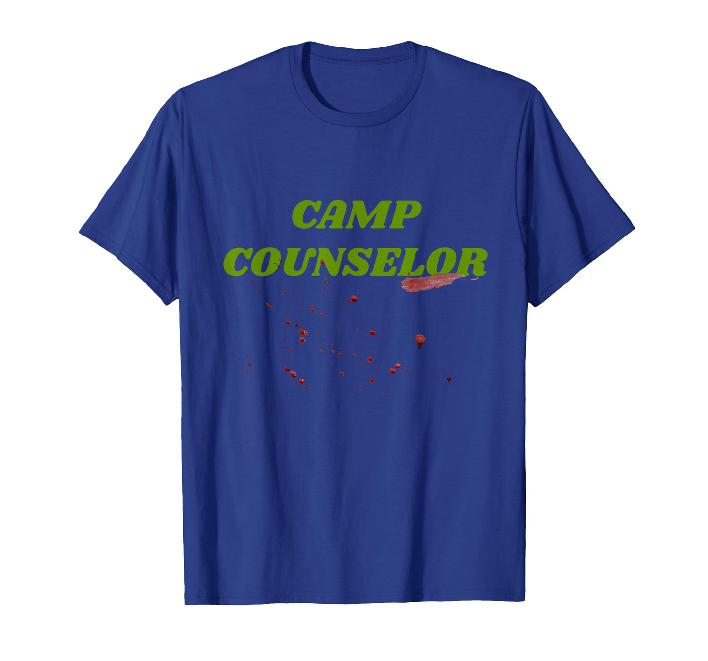Horror Fan 80s Movie Camp Counselor Blood Halloween Costume T-Shirt