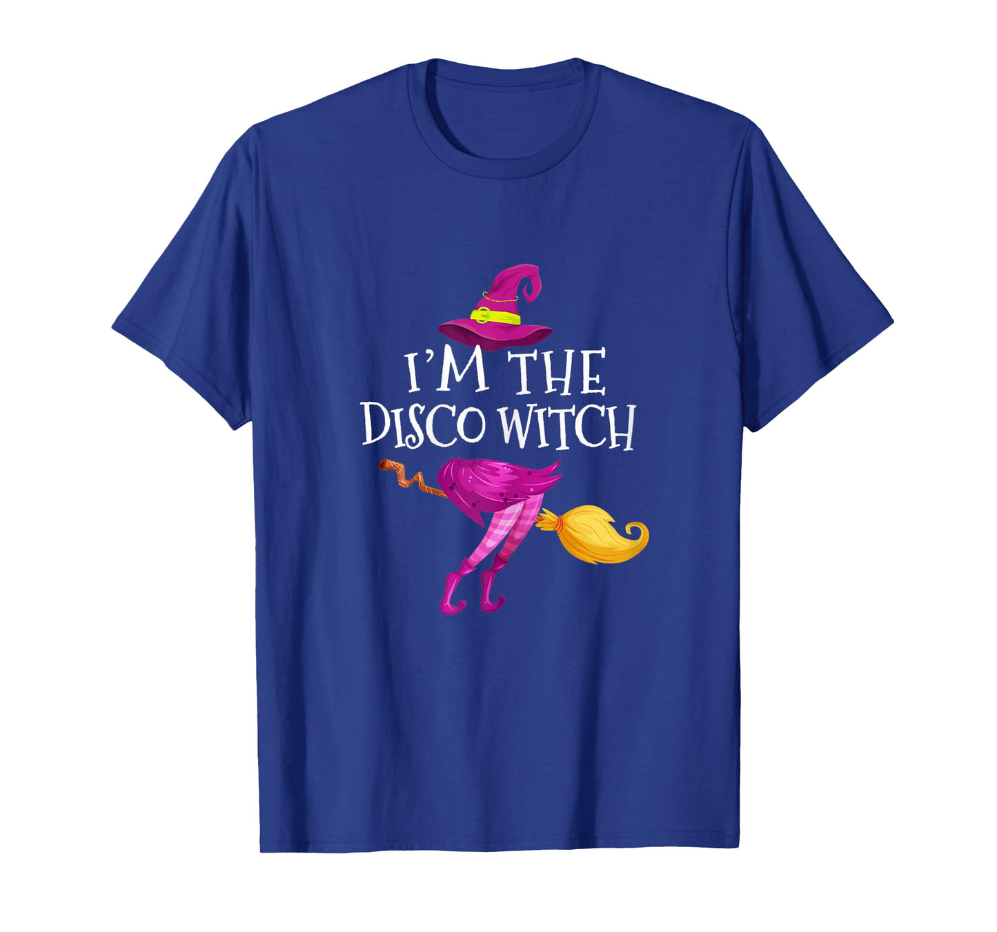 Womens I'm The Disco Witch Matching Group Halloween T-Shirt