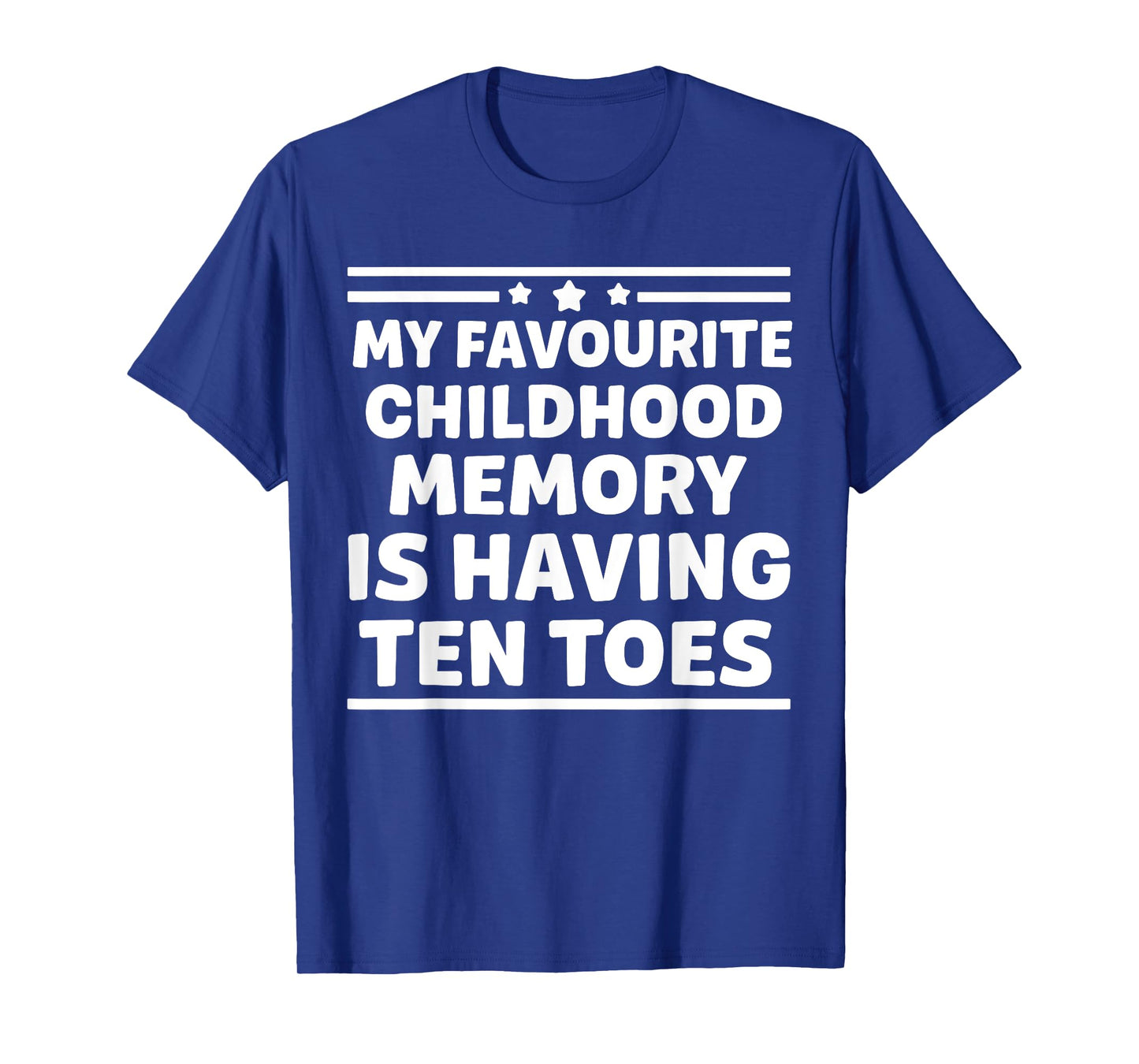 Childhood Memory Funny Amputated Toes & Toe Amputee T-Shirt