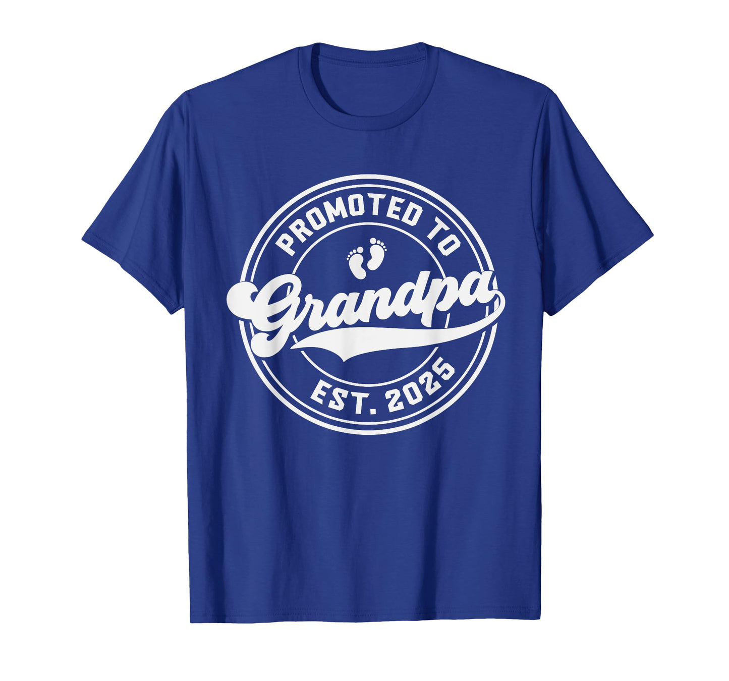 Promoted To Grandpa 2025 Baby Grandpa To Be A Grandpa T-Shirt