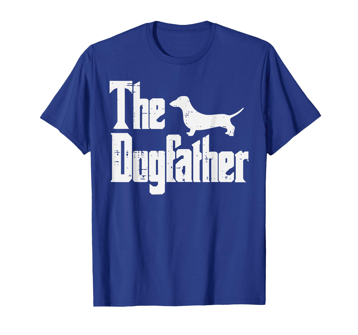 Fathers Day Dogfather Funny Fur Dad Daddy Papa Pet Dog Lover Men T-Shirt