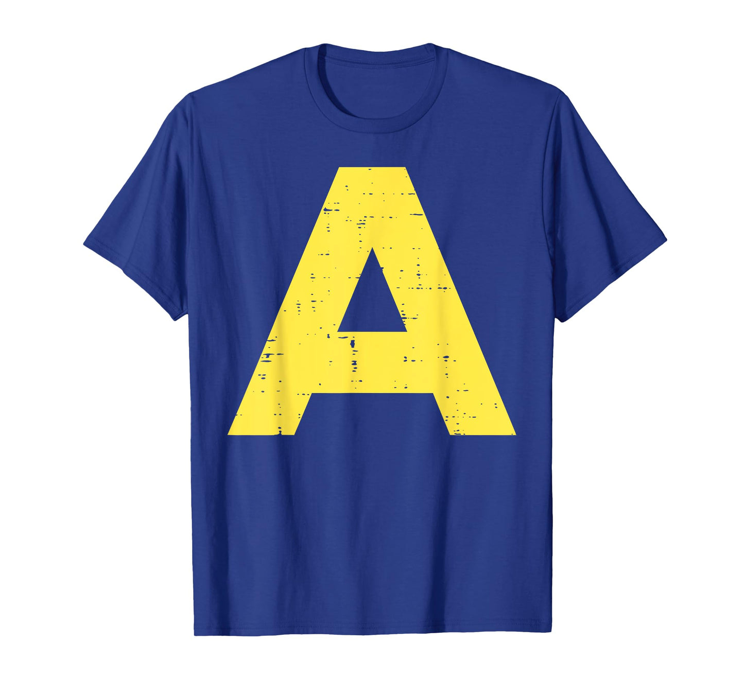 Halloween Letter A Alphabet Matching Costume Men Women Kids T-Shirt