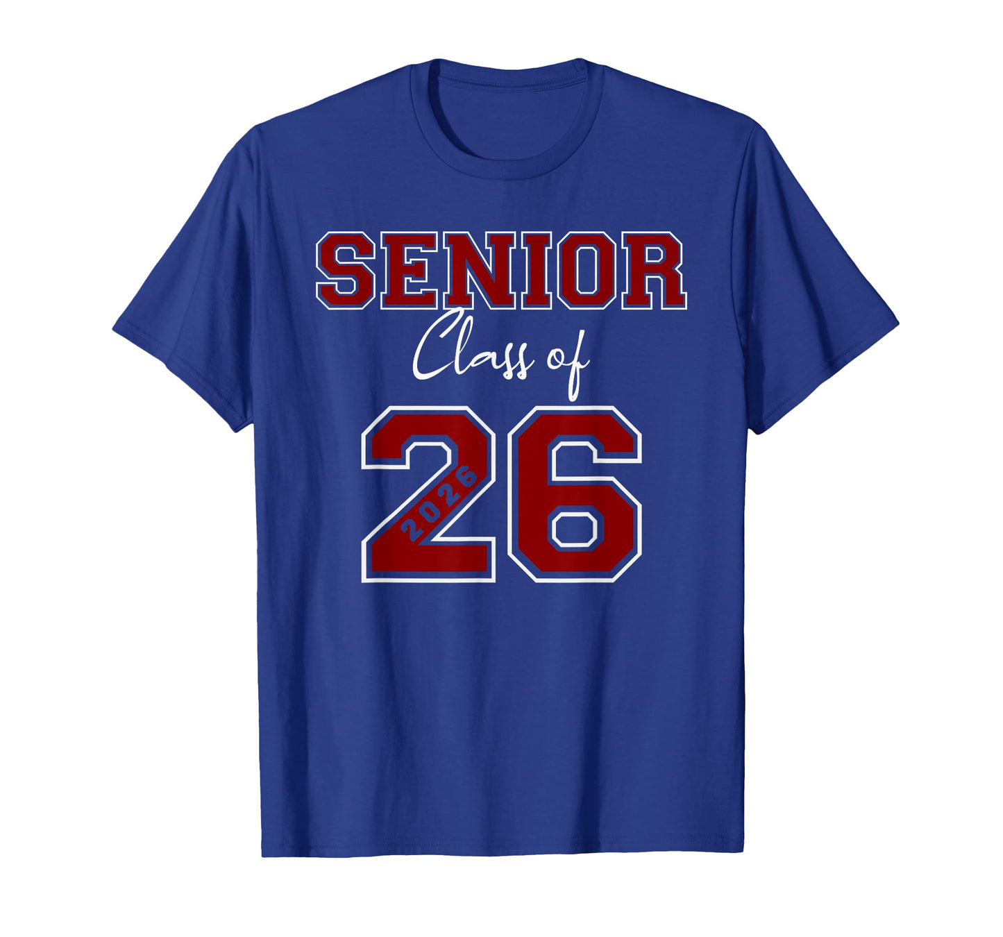 SENIOR CLASS OF 2026 - MAROON CLASS OF 26 SENIOR SWAG BLK T-Shirt