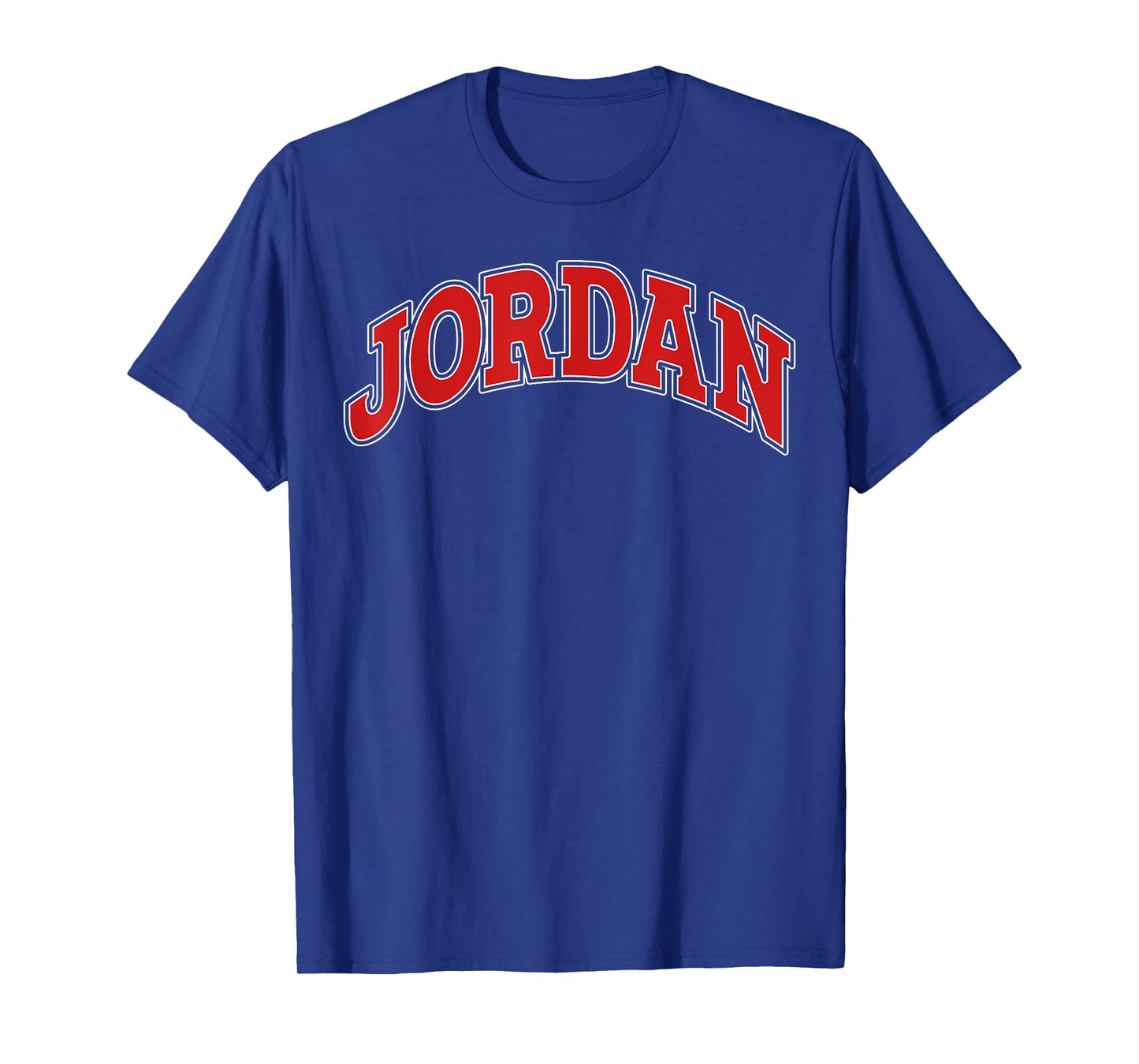 Jordan College Style Red Throwback Souvenir T-Shirt