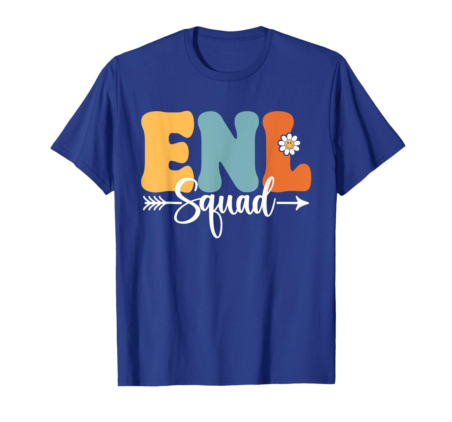 ENL Squad Back To School Teachers Students ENL Crew Men Women Girls Kids T-Shirt