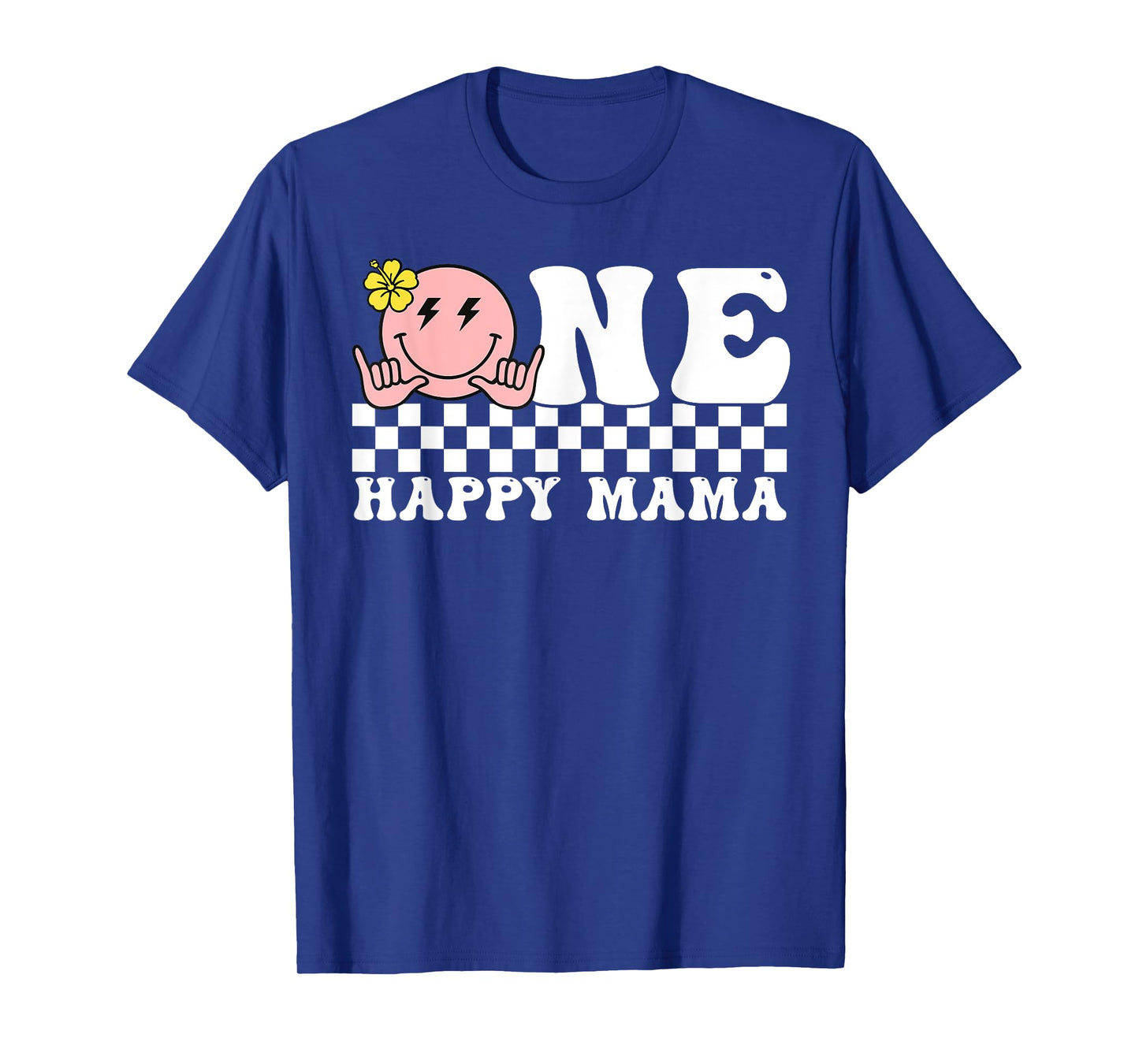 One Happy Dude Mama 1st Birthday Family Matching T-Shirt