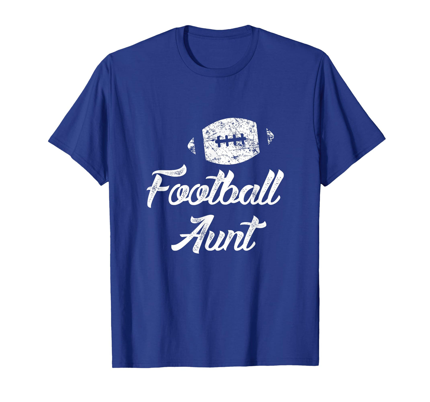 Football Aunt Shirt Cute Funny Player Fan Sports Ball Gift T-Shirt