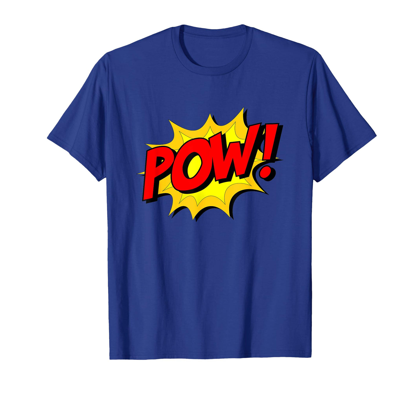POW! Unisex-Adults, Kids Comic Book Cartoon Funny Pop Art Novelty Sarcastic T-Shirt