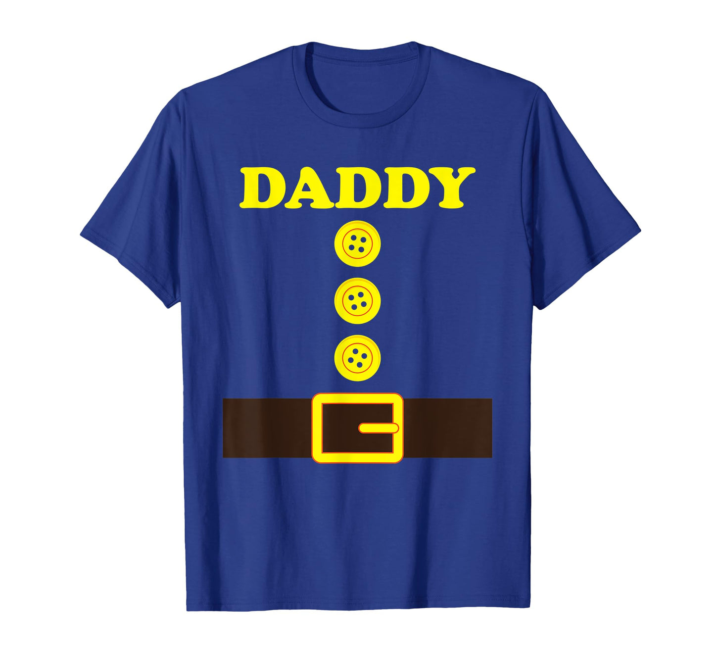 Daddy Dwarf Halloween Costume Color Daddy Dwarf Matching T-Shirt