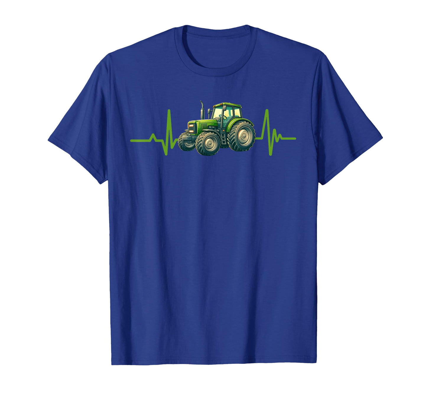 Tractor Heartbeat Farm Proud American Farmer Agriculture T-Shirt