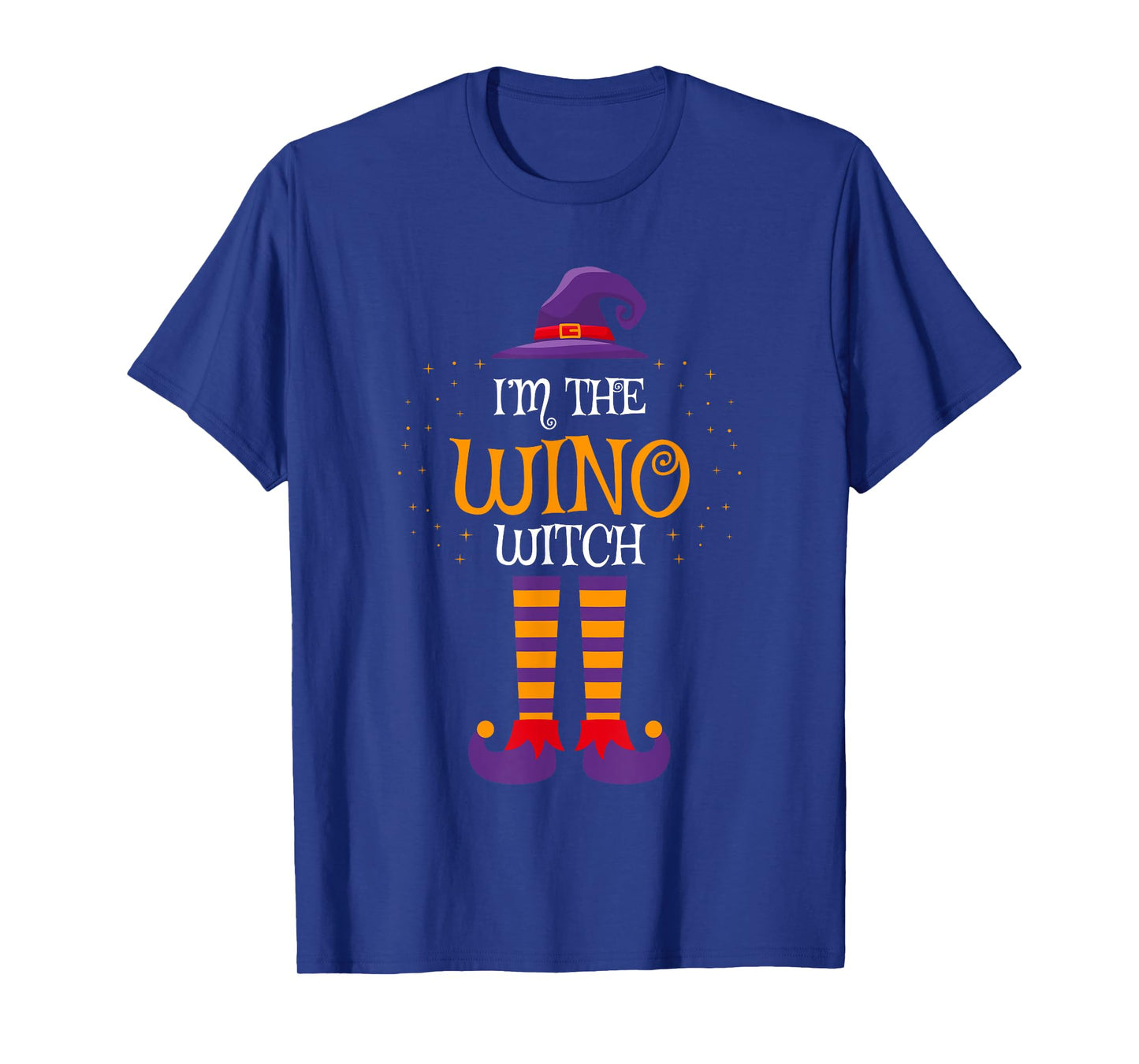 Iโm The Wino Witch Halloween Family Matching Group Costume T-Shirt