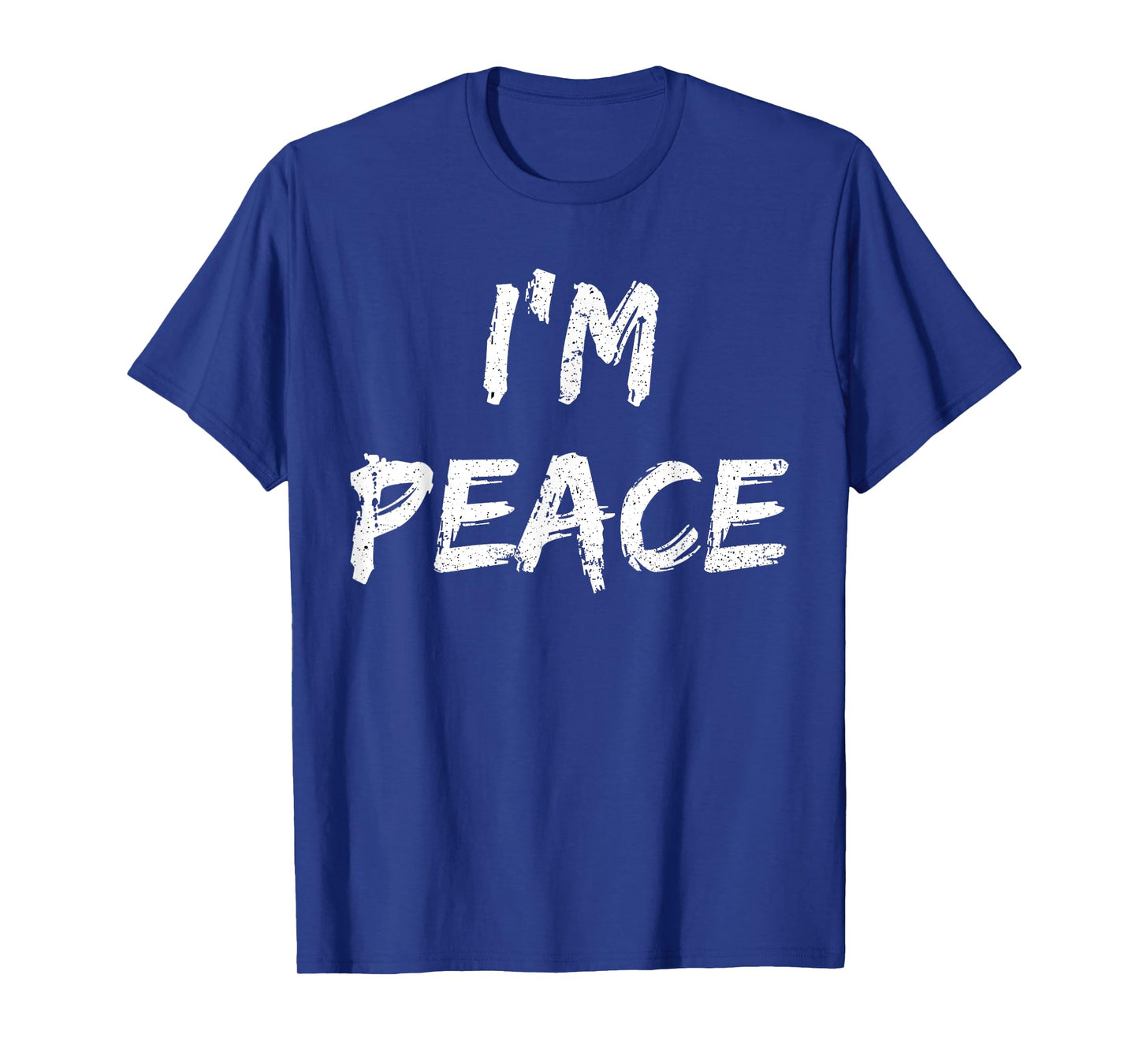 Womens Shirt I Come in Peace I'm Peace Funny Matching Couple T-Shirt